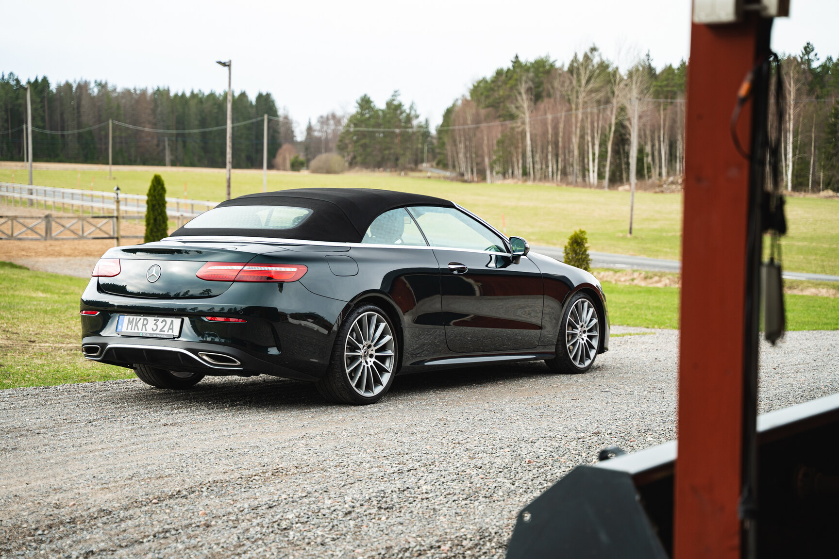 Exterior image of 2019 Mercedes-Benz E300 Cabriolet