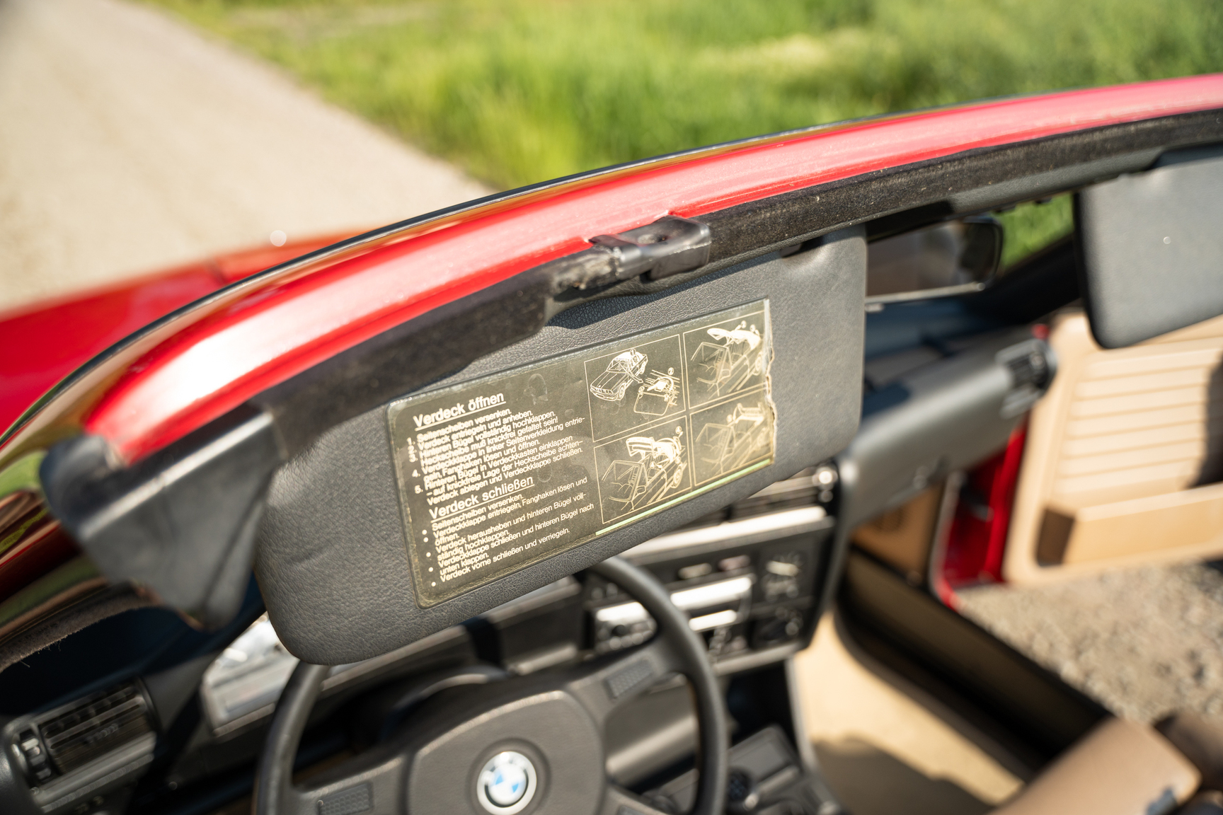 Interior image of 1988 BMW 325 Cabriolet (E30)