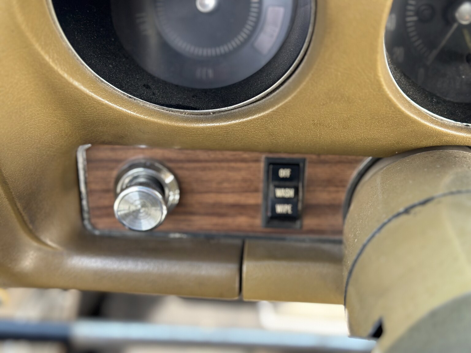Interiörbild 1969 Pontiac GTO 406cid 