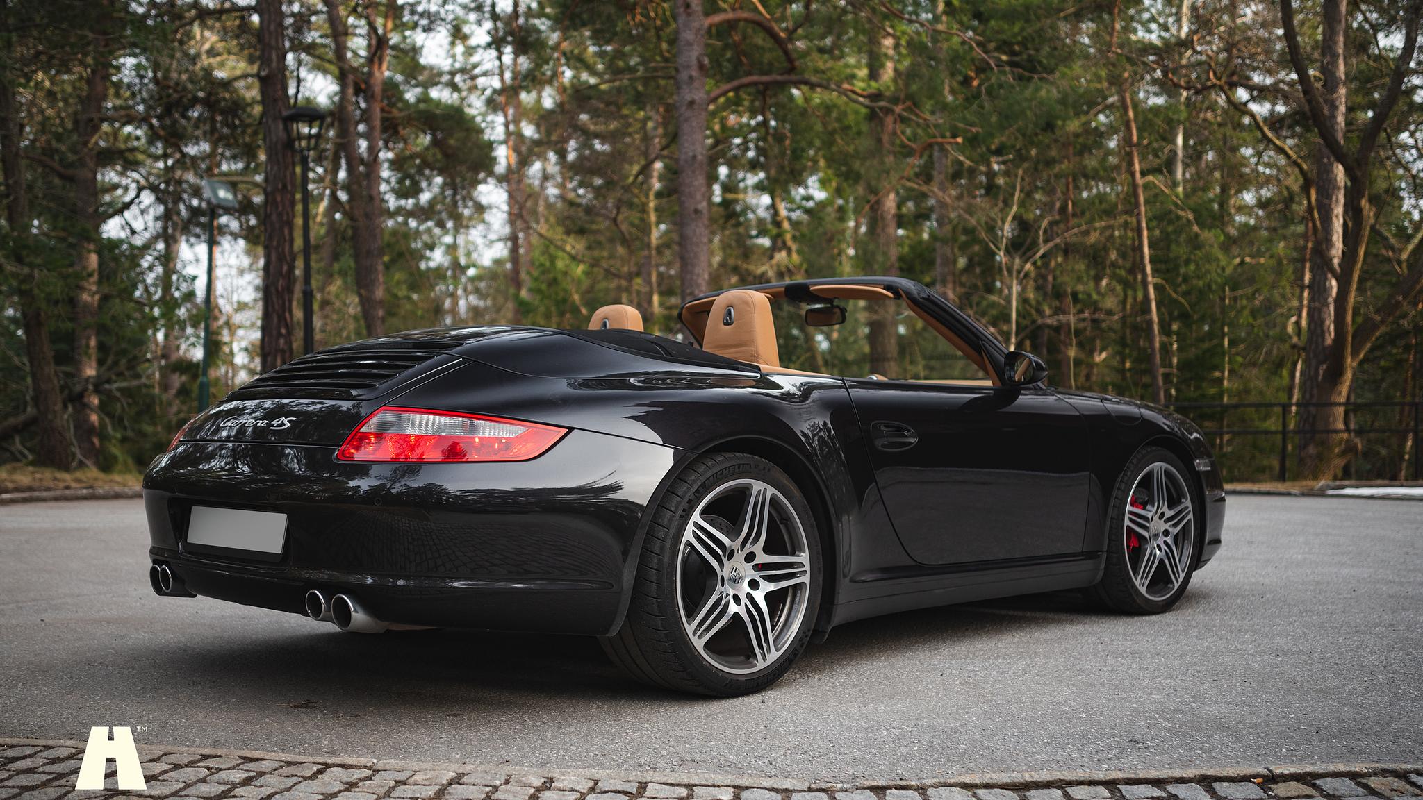 Exteriörbild på 2008 Porsche 997 4S Cabriolet 