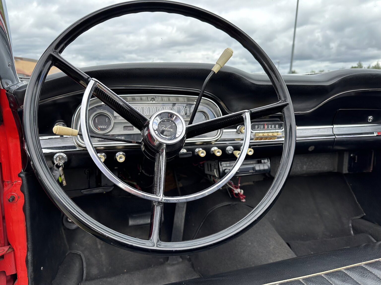 Interiörbild 1963 Ford Falcon Futura Convertible