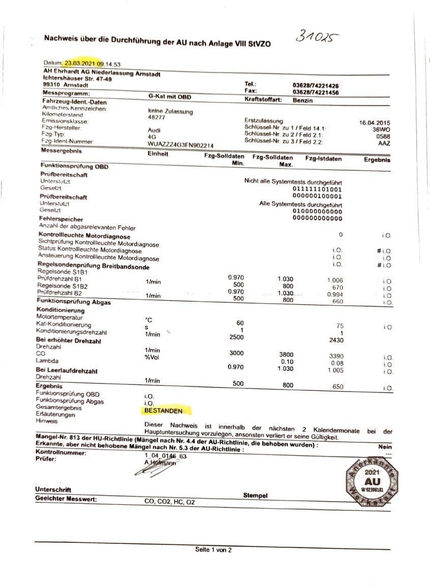 Dokumentation, 2015 Audi RS7 (26)