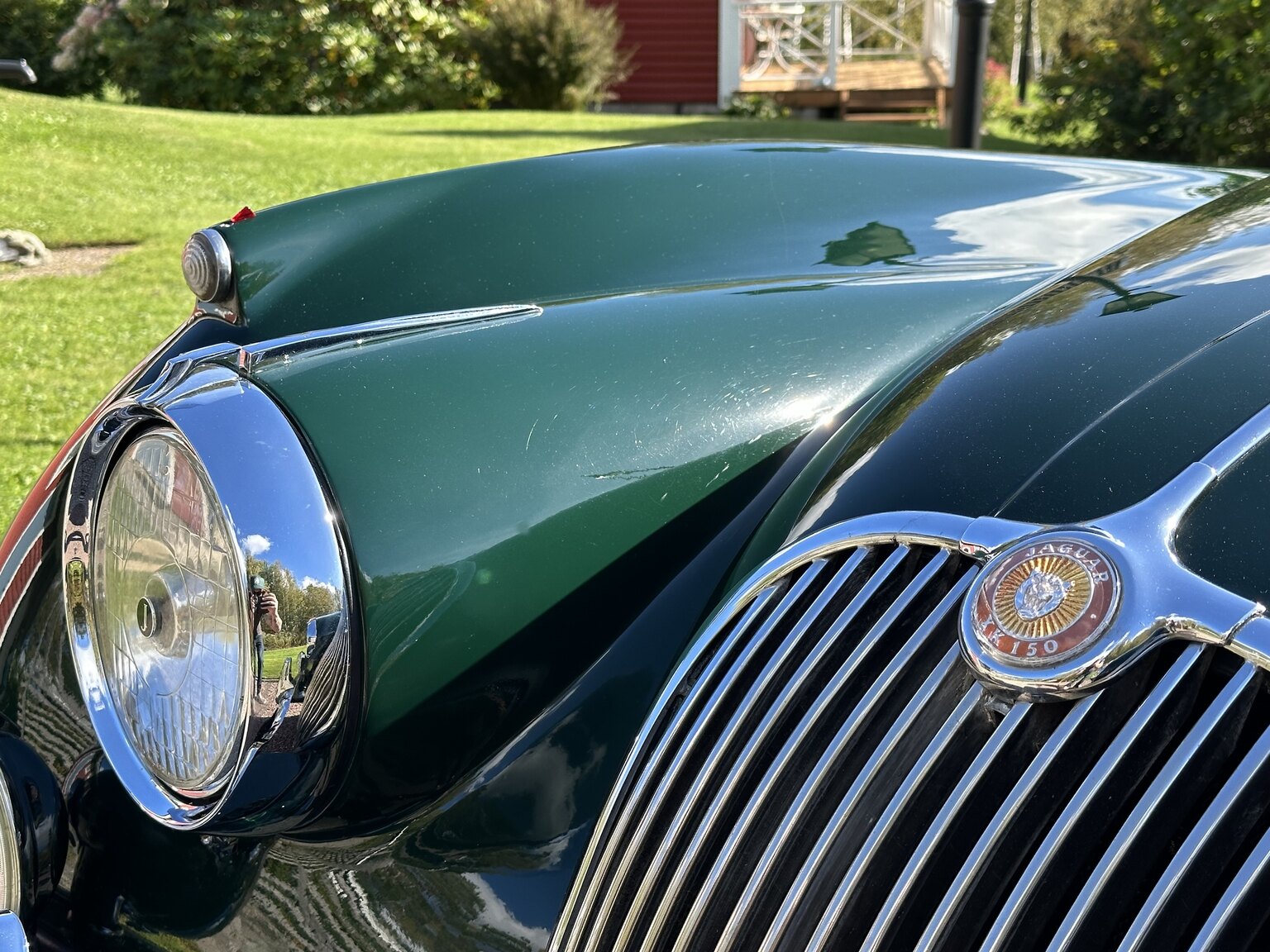 Exteriörbild på 1958 Jaguar XK150