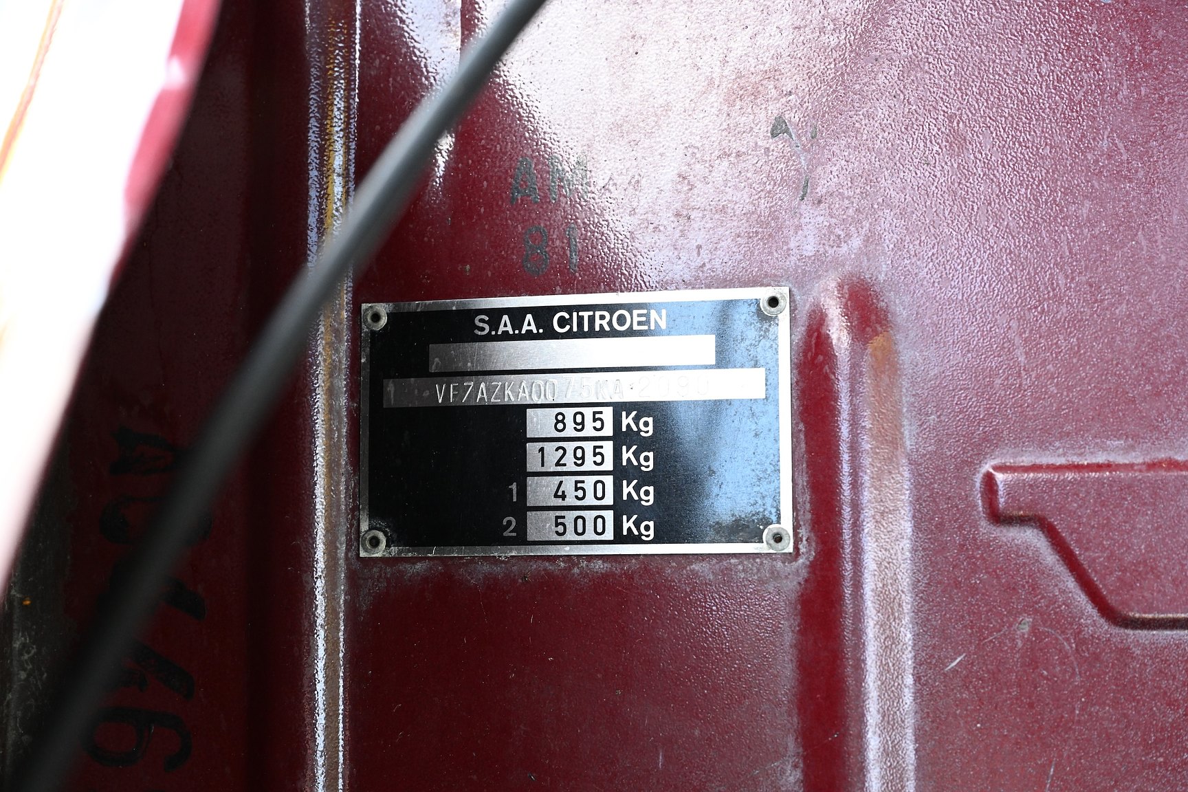 Image of 1981 Citroën 2CV Charleston mechanics