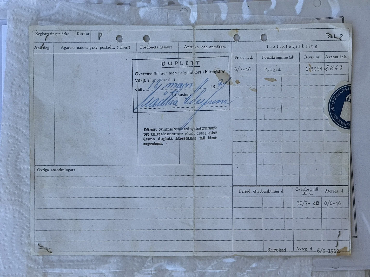 Dokumentation för 1936 Ford 214A Fordor (12)