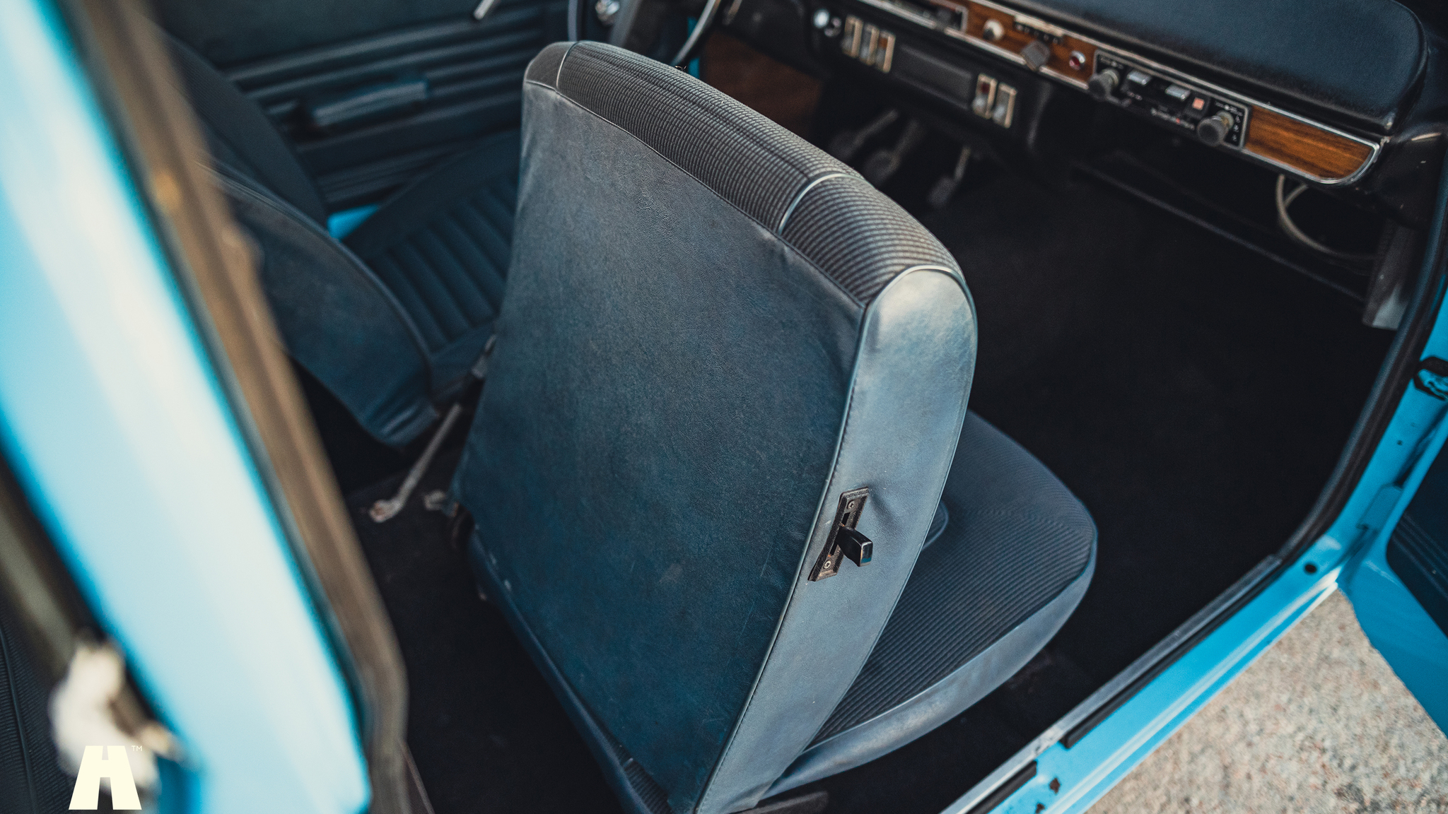 Interiörbild 1974 Ford Escort MK1