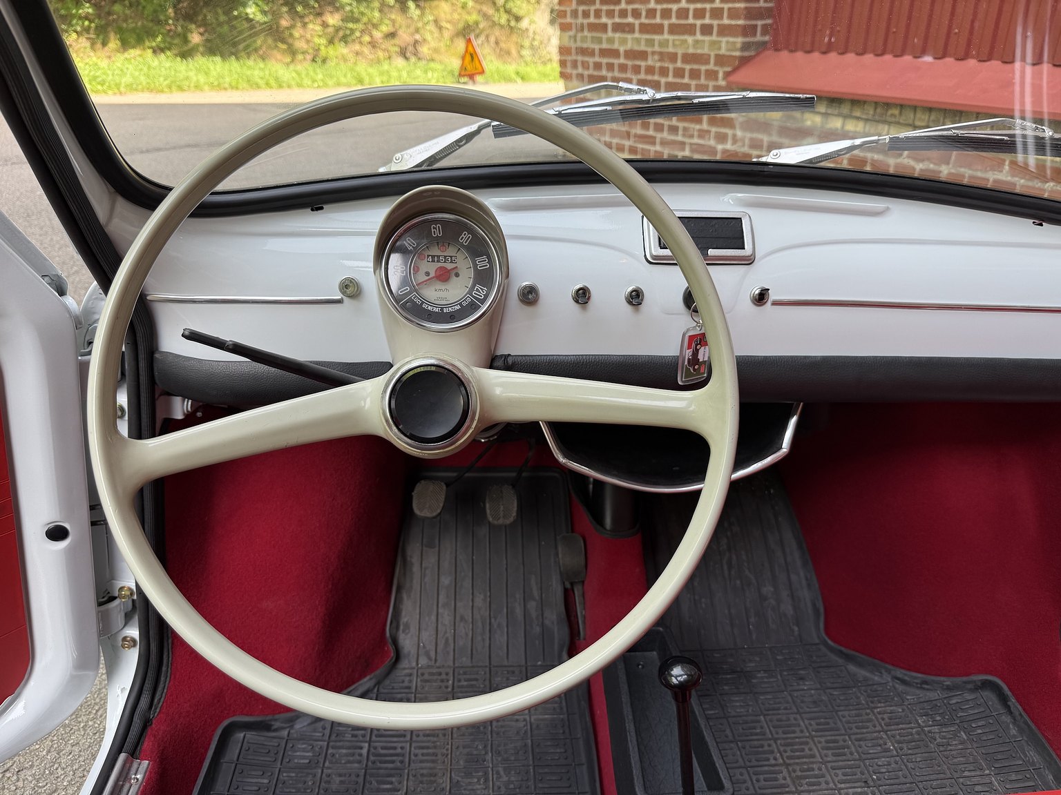 Interior image of 1965 Fiat 500F