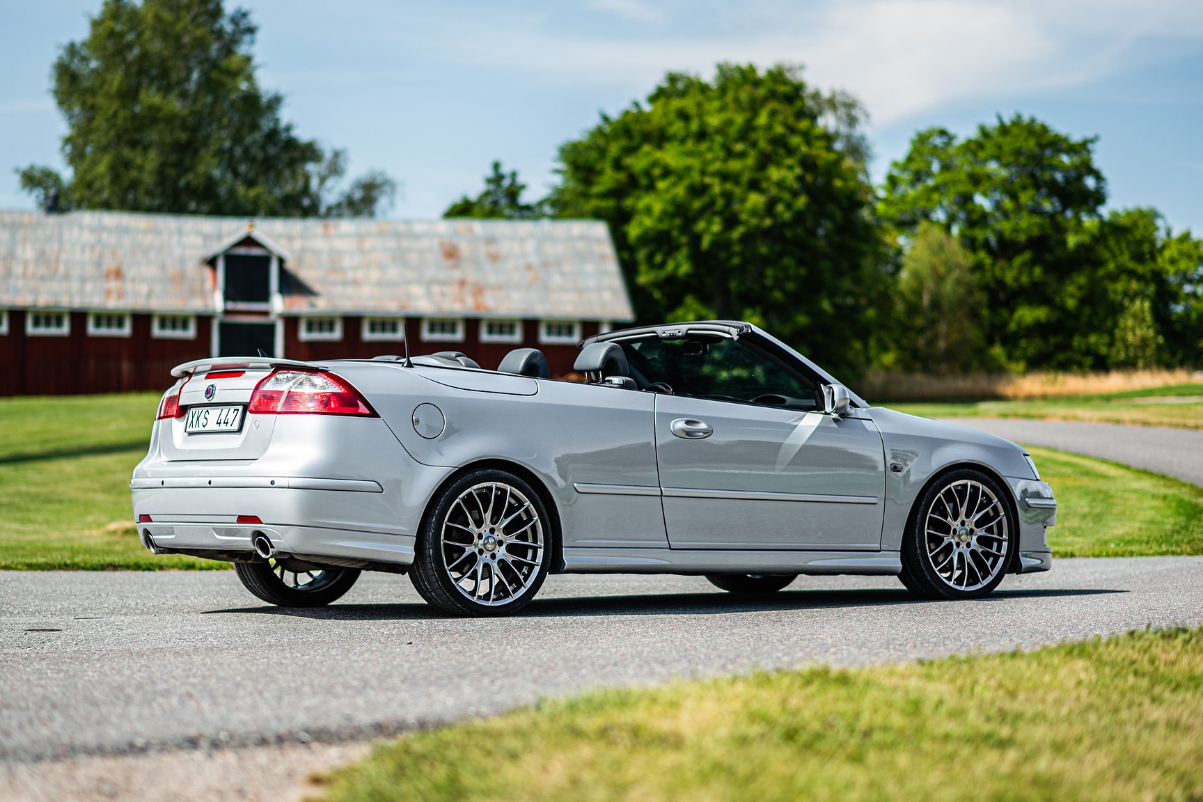 Exterior image of 2006 Saab 9-3 Aero Convertible 2.8 Turbo V6 Manuell