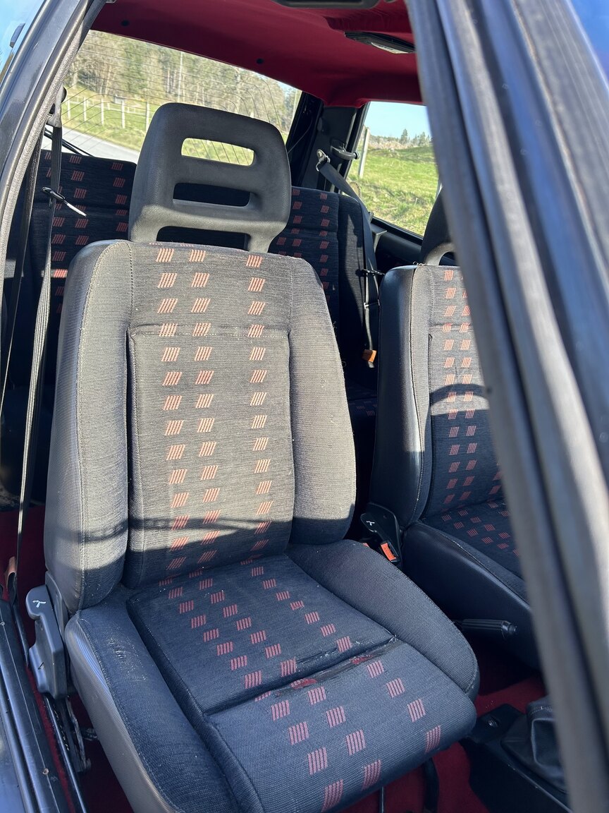 Innenraumfoto von 1987 Fiat UNO Turbo I.E (8)