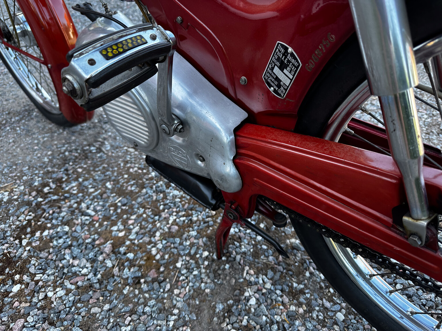 1956 Puch MS 50 L (4), Mekanik