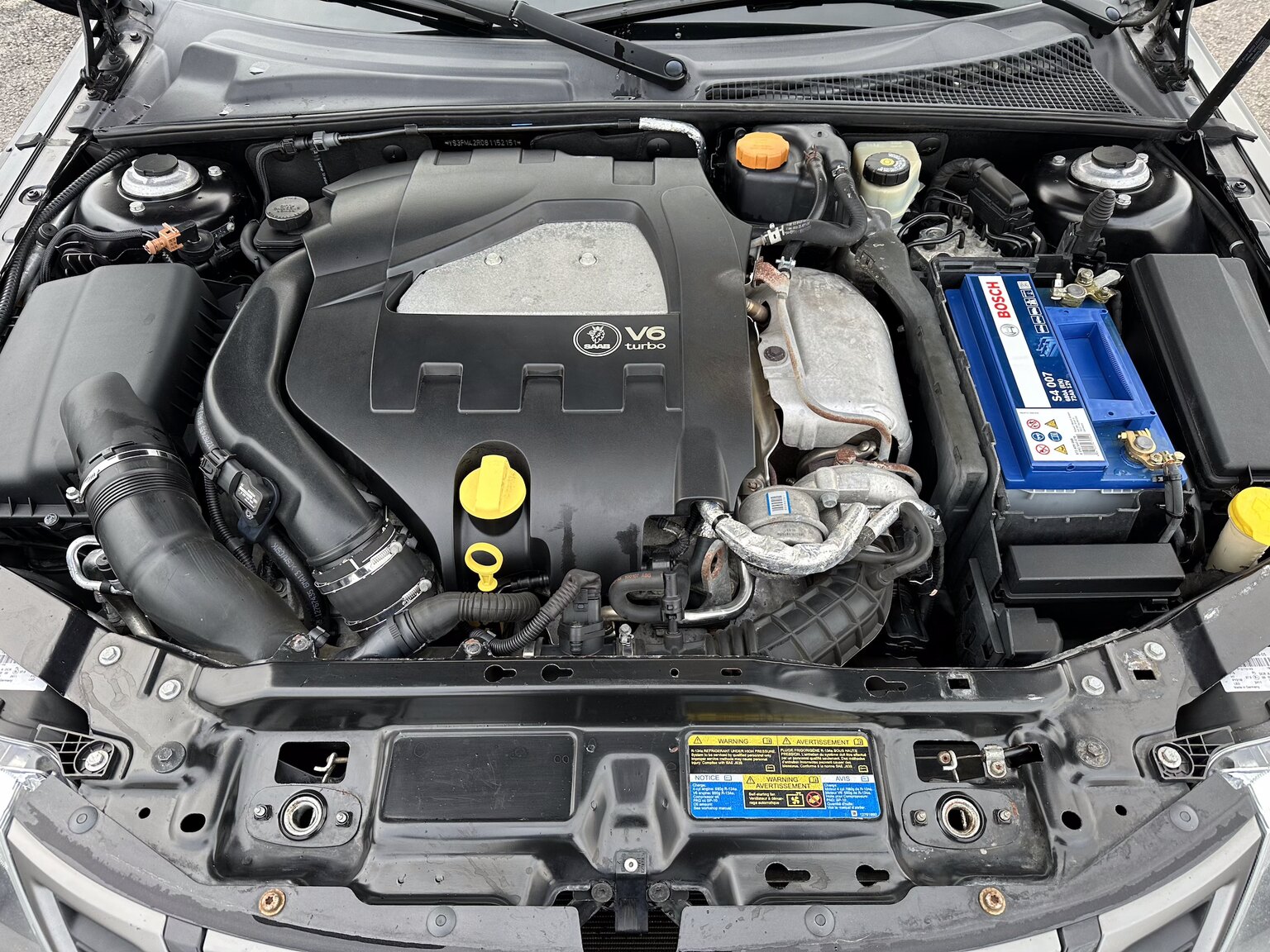 2008 Saab 9-3 Turbo X, Mekanik