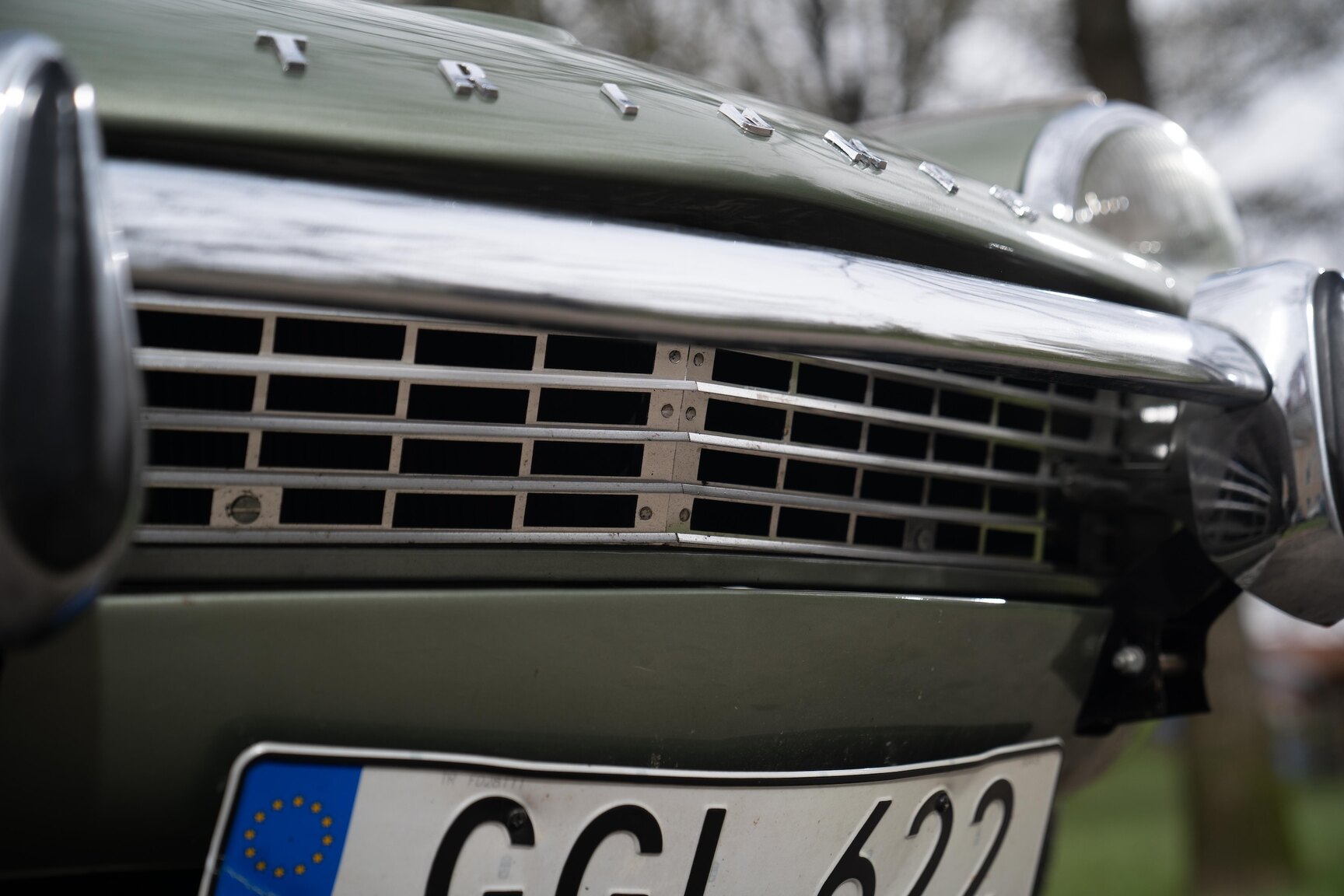 Exteriörbild på 1968 Triumph Spitfire