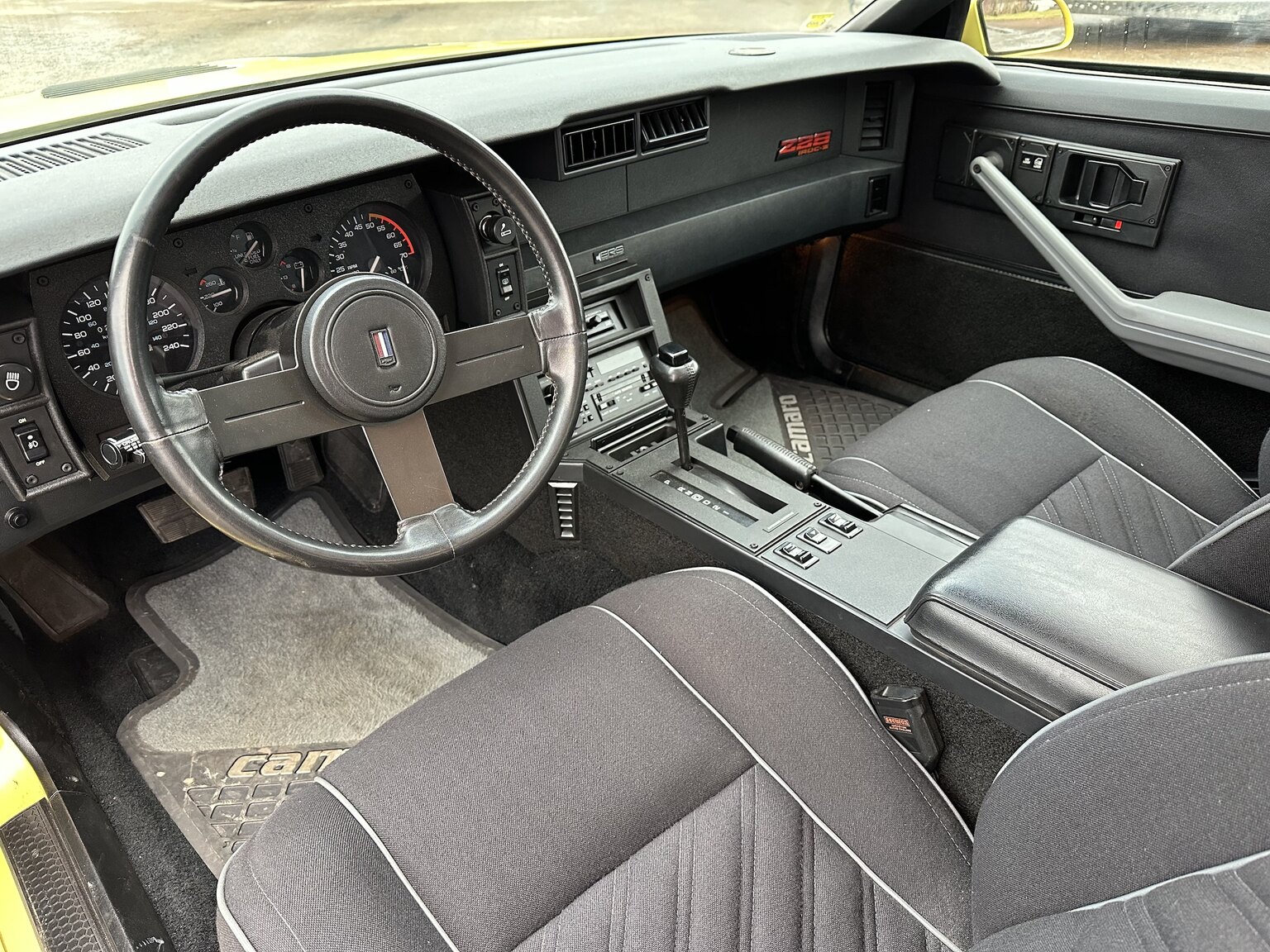Interior image of 1987 Chevrolet Camaro Z28