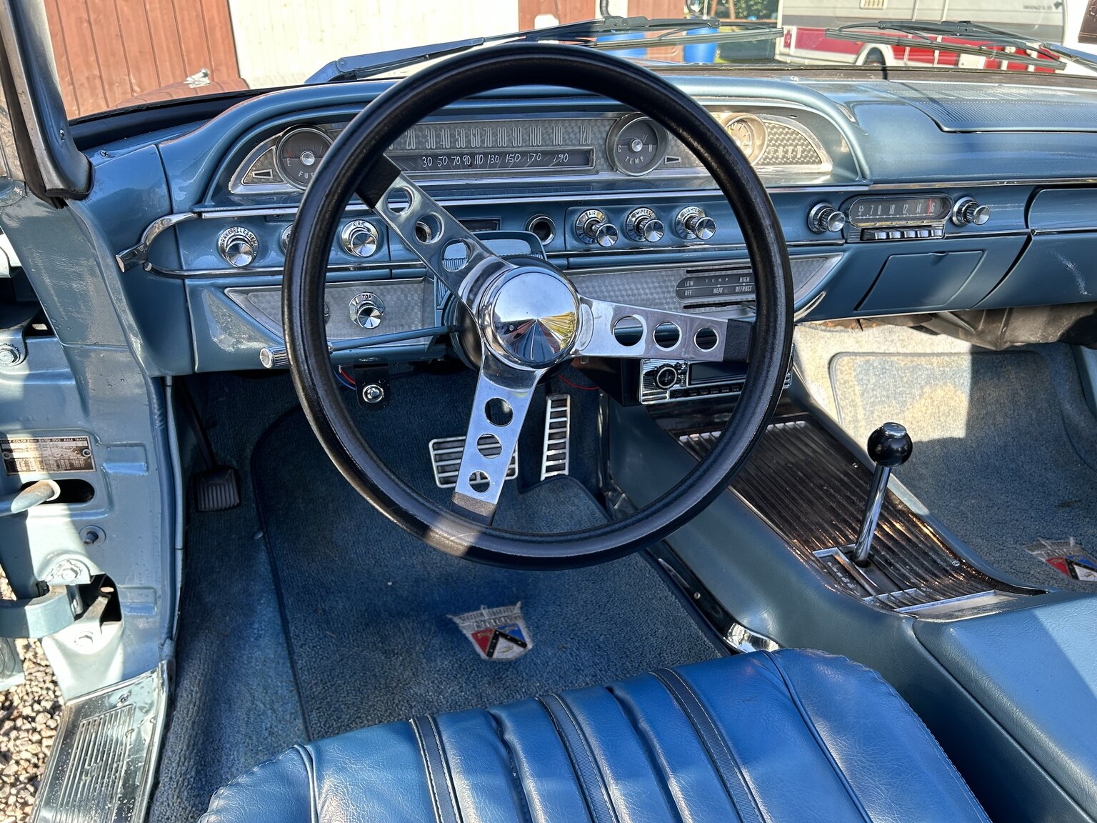 Interior image of 1962 Ford Galaxie 500 XL Sunliner