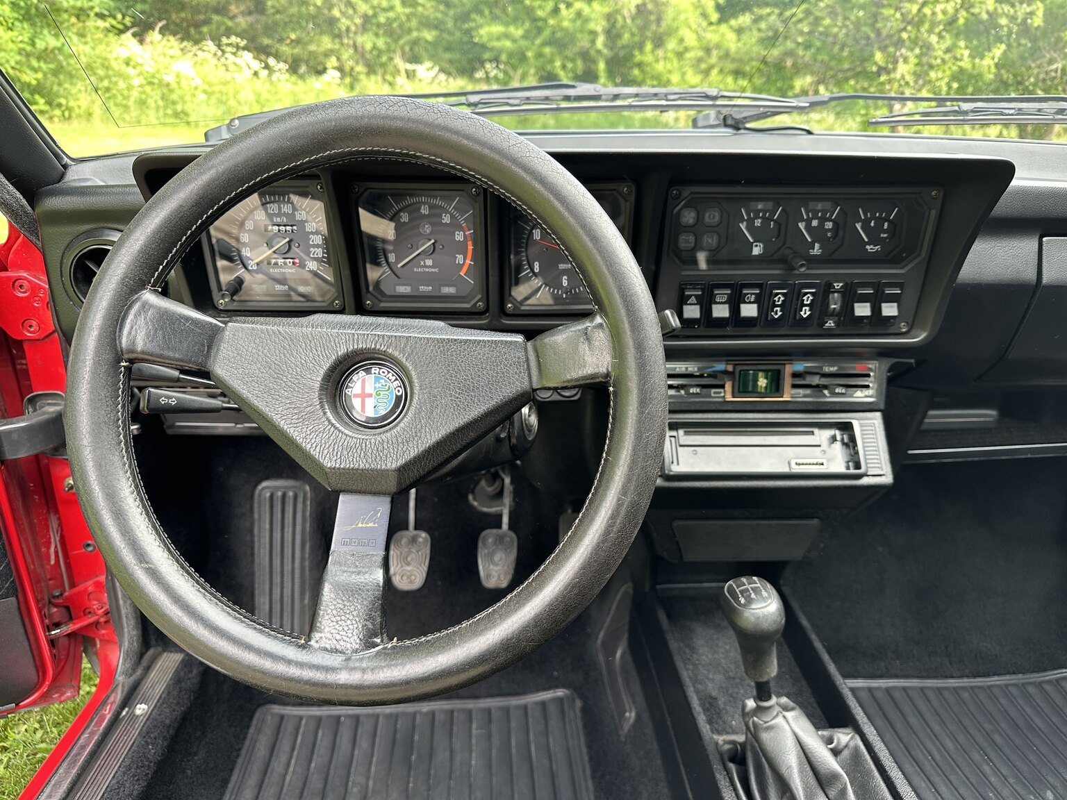 Interior image of 1984 Alfa Romeo GTV 6 2.5