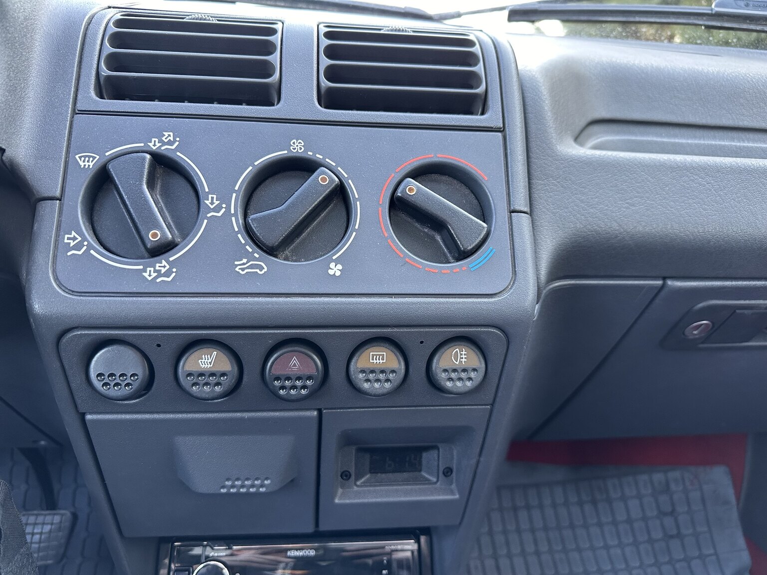 Interior image of 1989 Peugeot 205 GTI