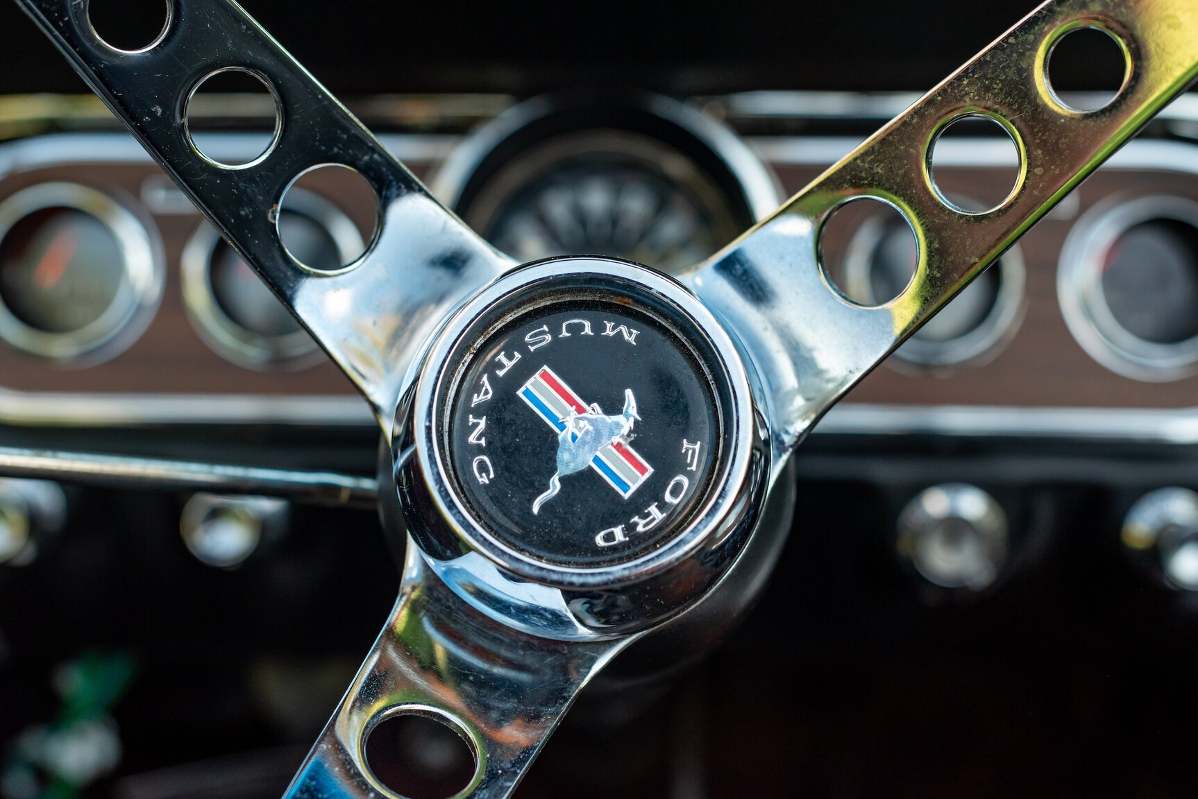 Innenraumfoto von 1966 Ford Mustang Convertible