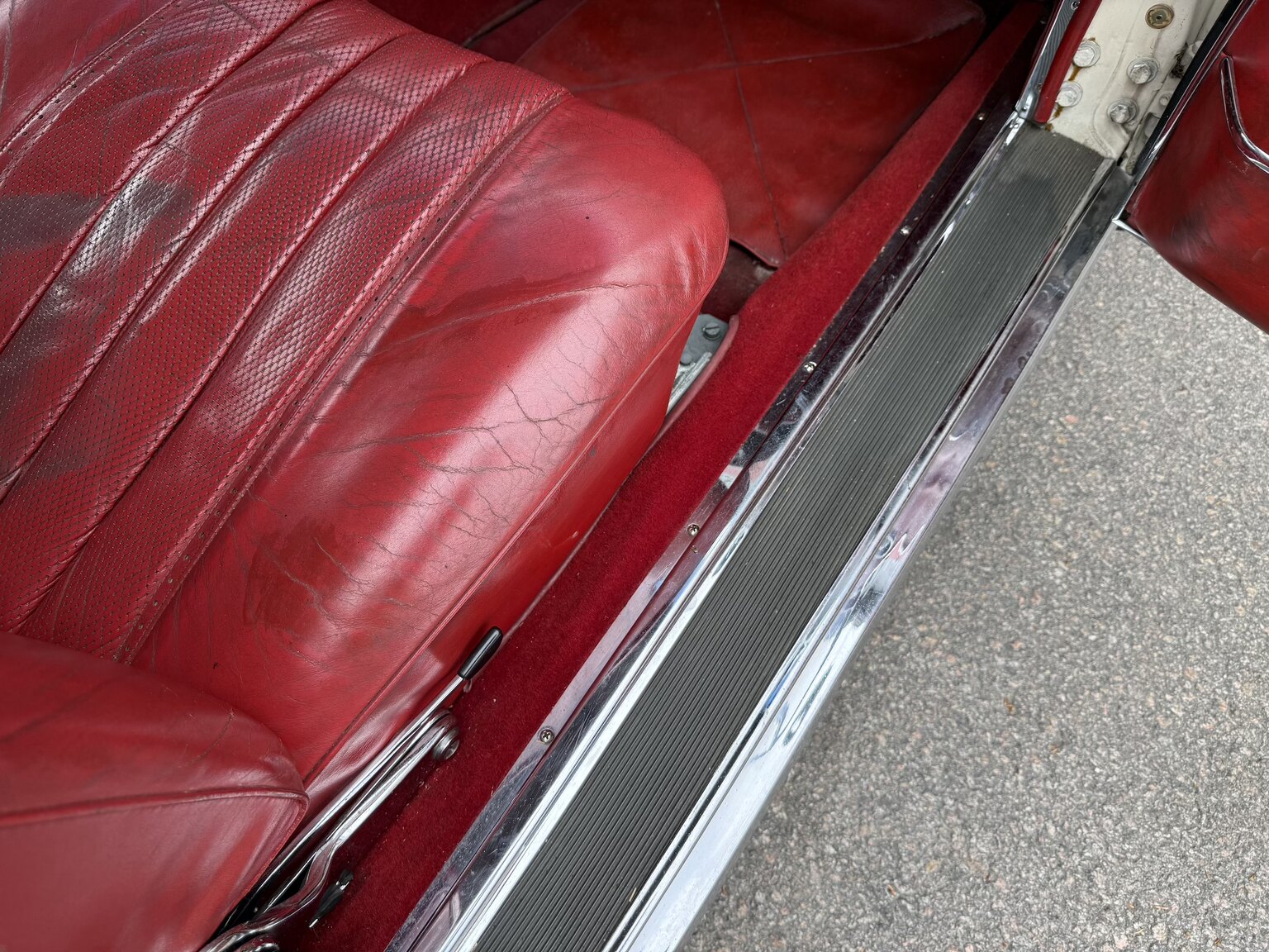 Interiörbild 1963 Mercedes-Benz 220 SE