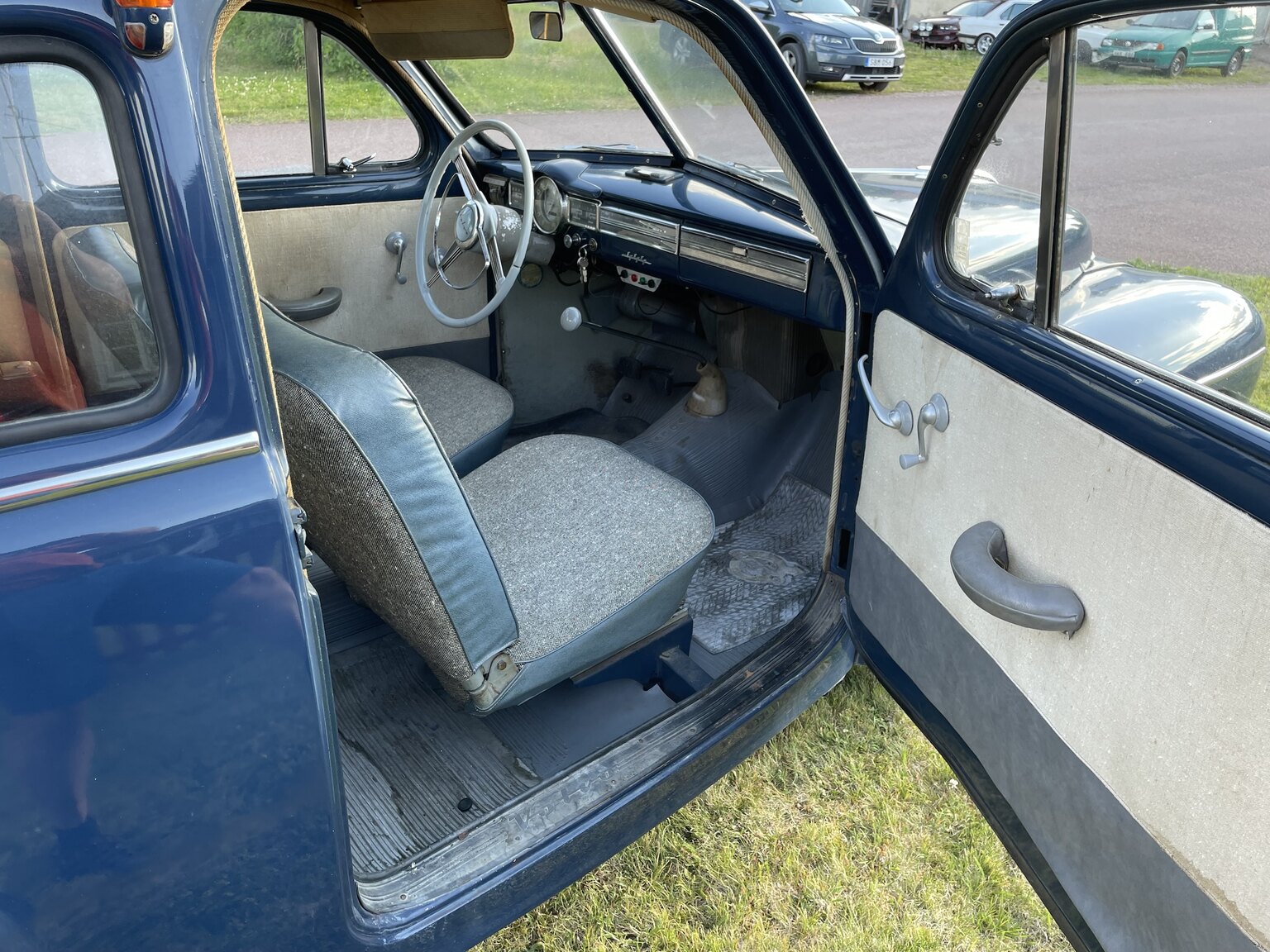 Interiörbild 1956 Volvo PV 444