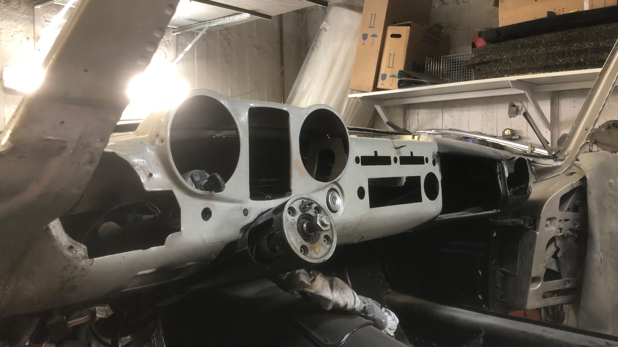 Interiörbild 1970 Mercedes 280 SL Pagoda (92)