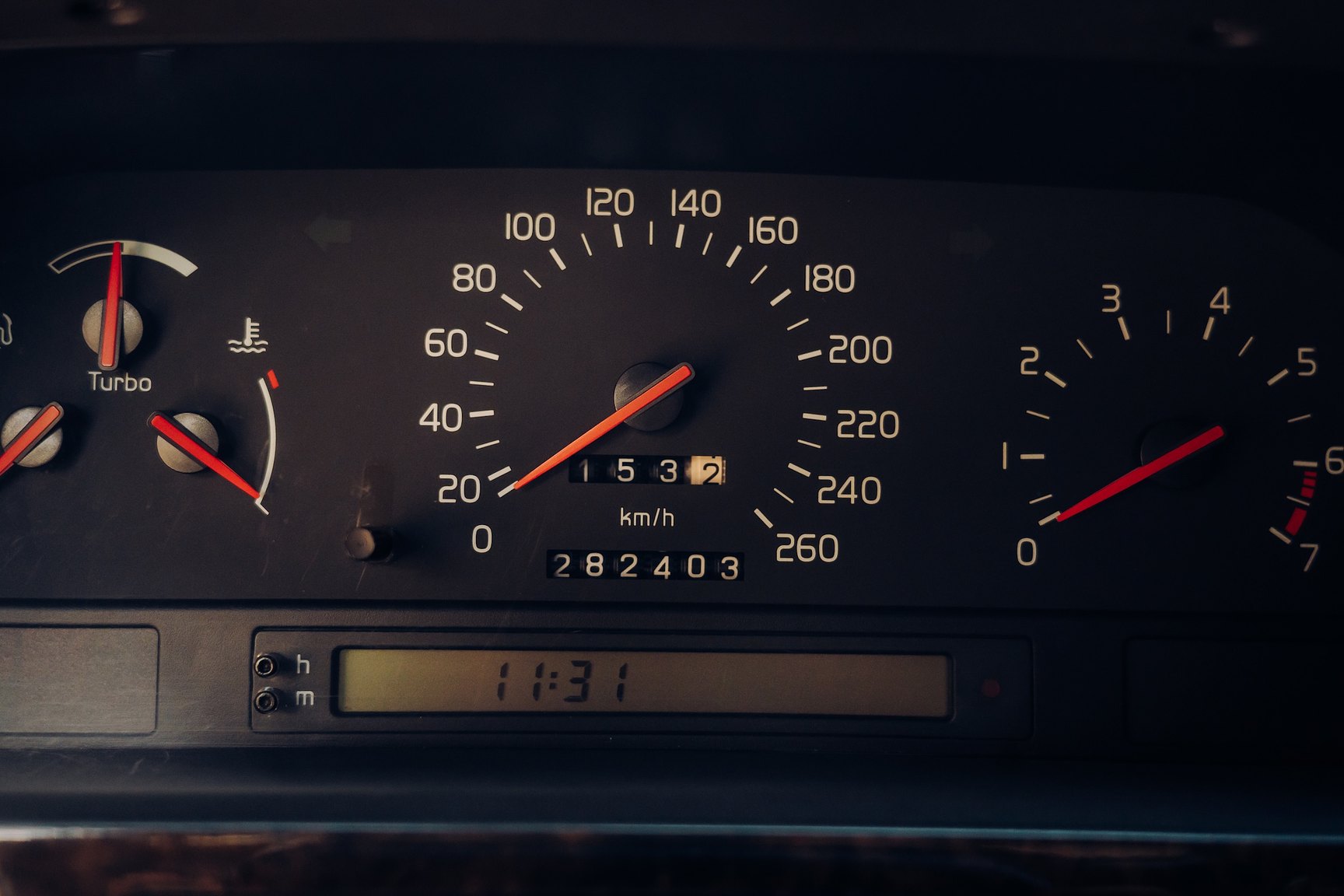 Interiörbild 1995 Volvo 850 T-5 R Kombi 