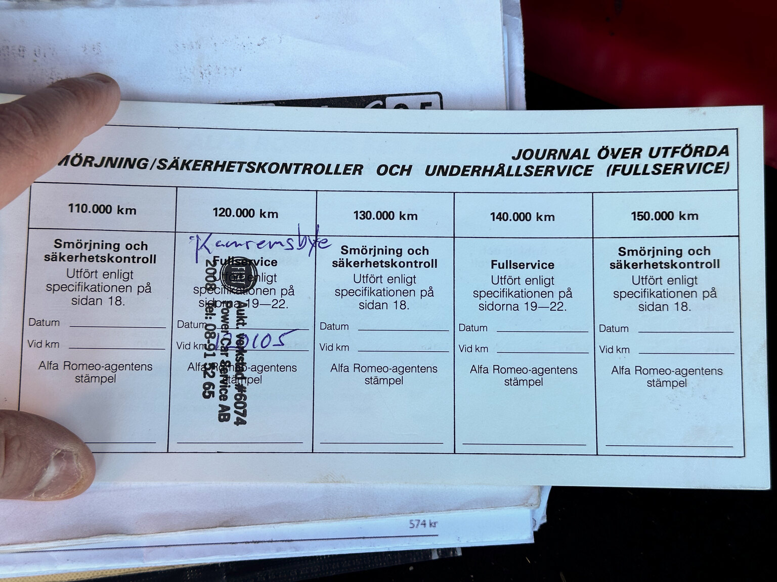 Documentation for 1985 Alfa Romeo GTV 6 2.5 (15)