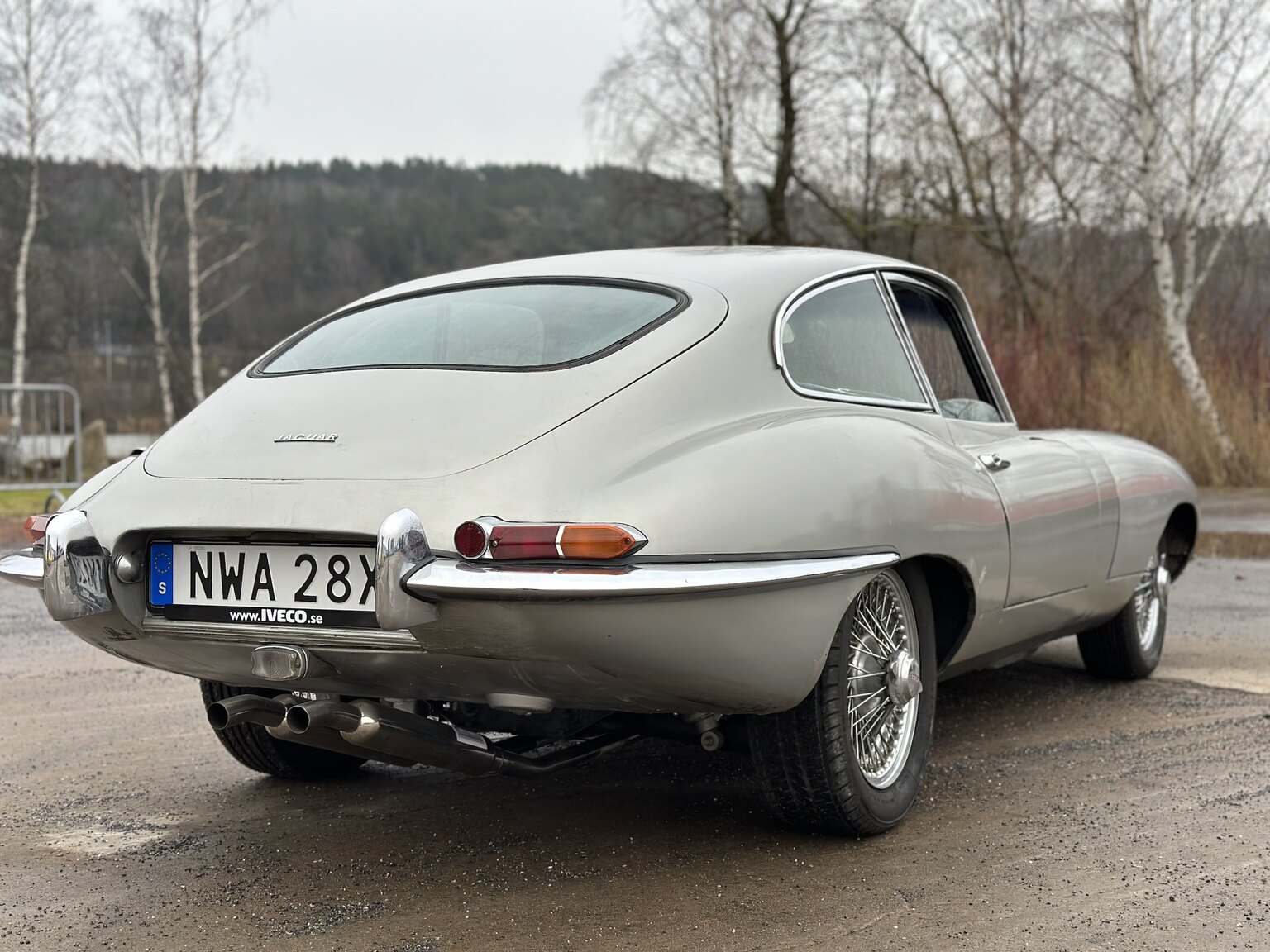 Exterior image of 1962 Jaguar E-Type 3.8 Series I