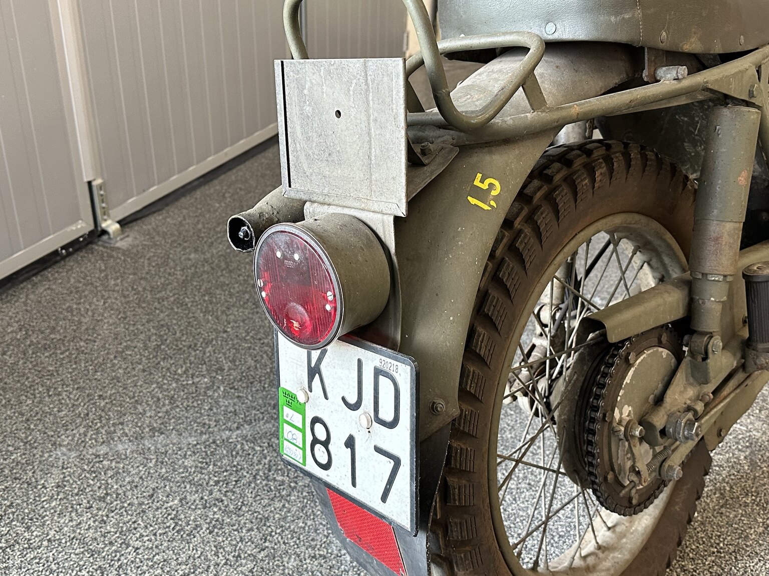 Aussenfoto 1968 Husqvarna 256A