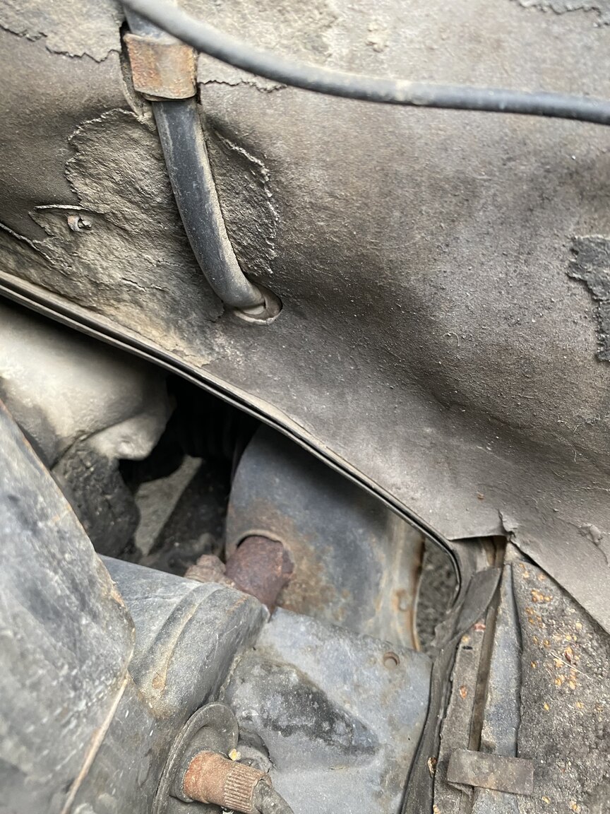 Interiörbild 1955 Volkswagen Beetle 1200