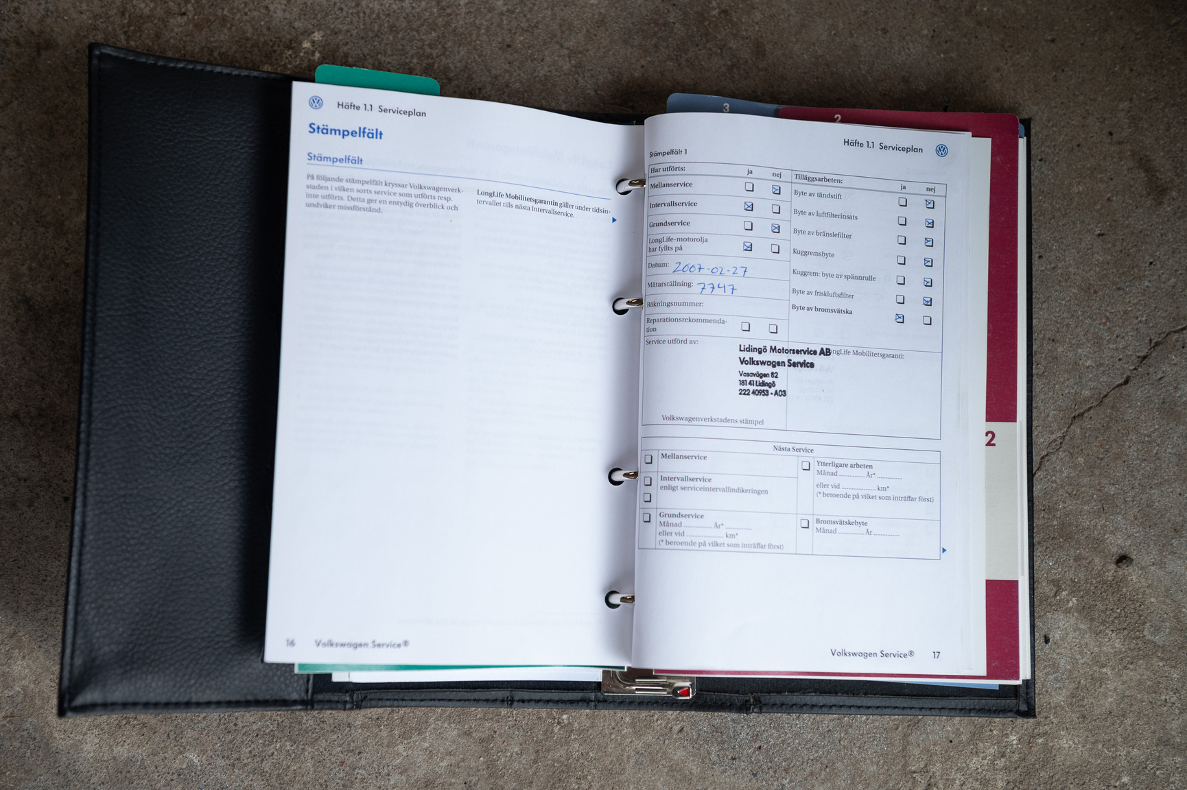 Dokumentation för 2006 Volkswagen Golf R32