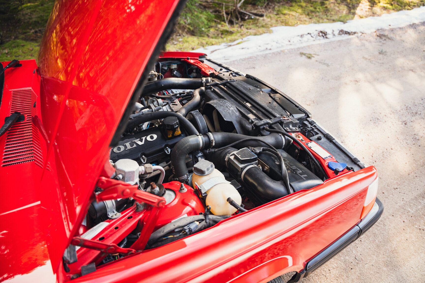 Image of 1990 VOLVO 740 Turbo mechanics