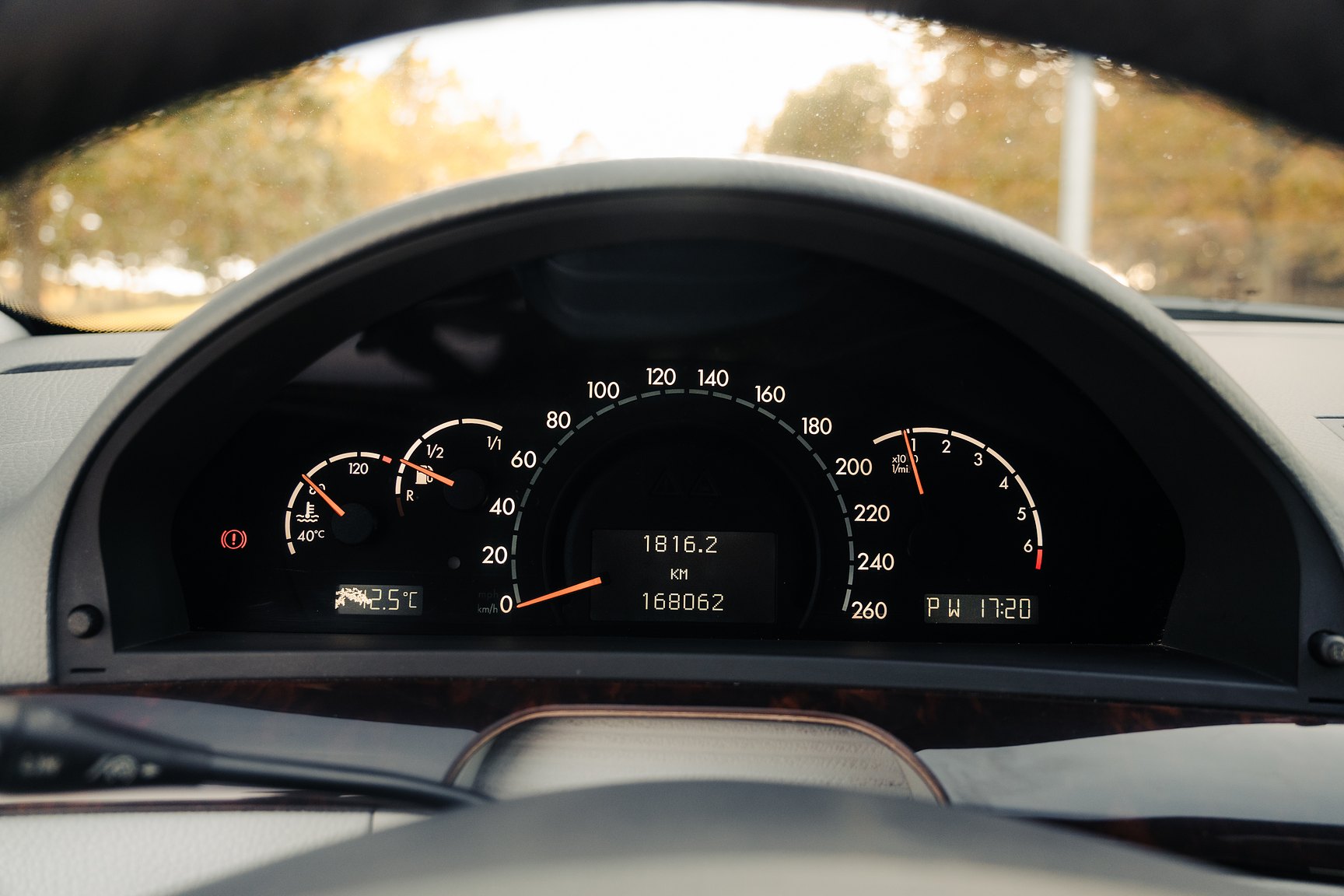 Interiörbild 1999 Mercedes-Benz S 320