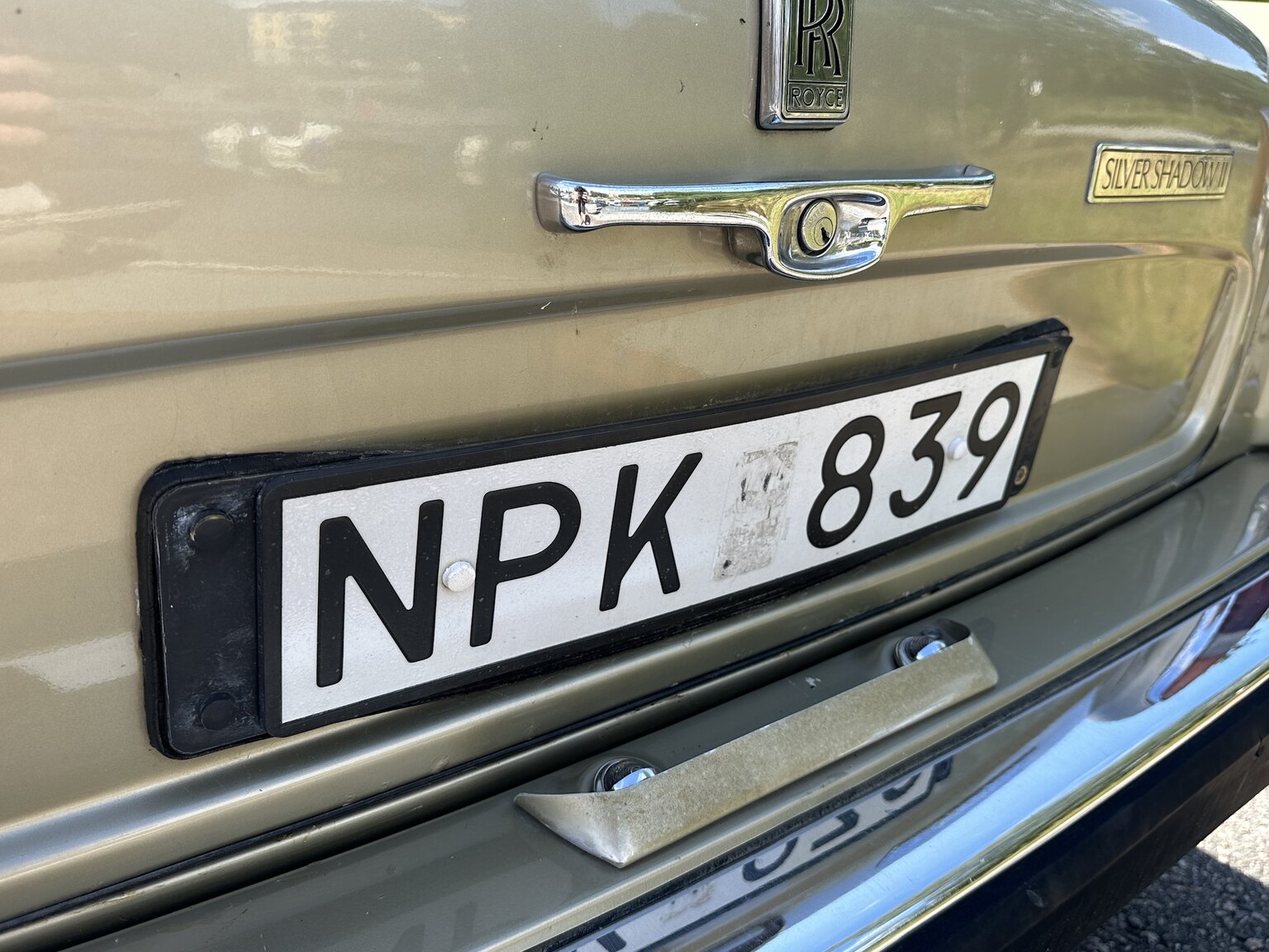 Exterior image of 1979 Rolls Royce Silver Shadow
