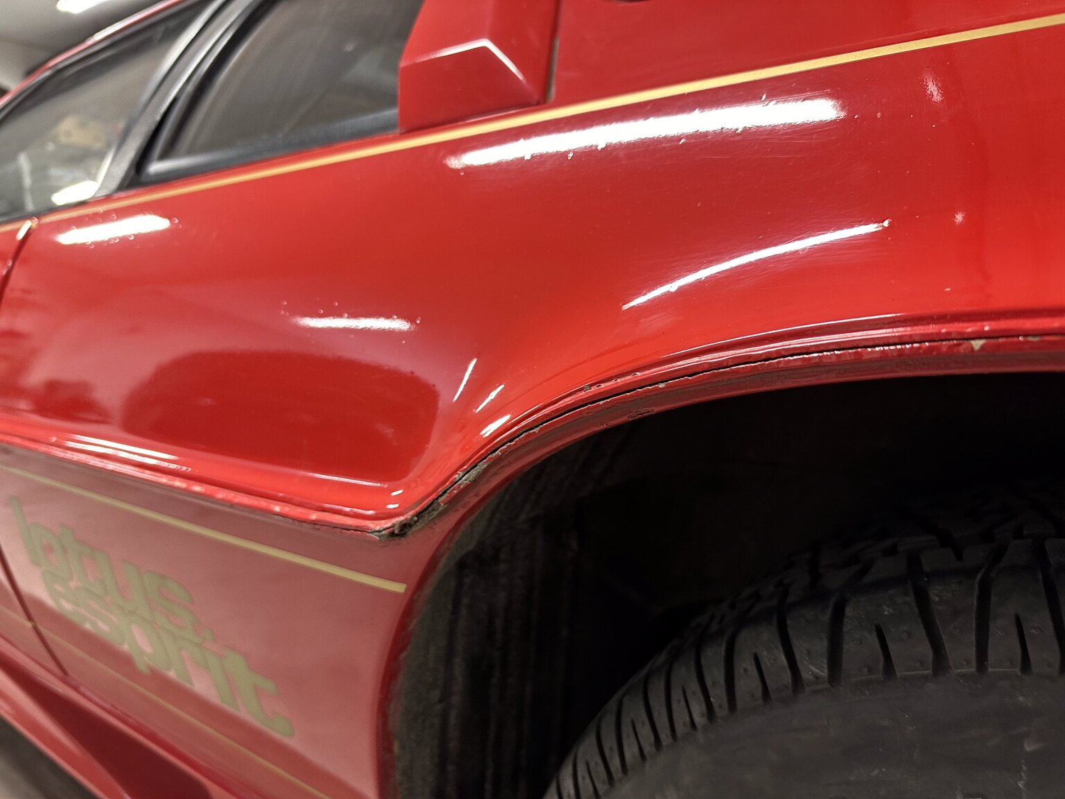 Exteriörbild på 1977 Lotus Esprit S1