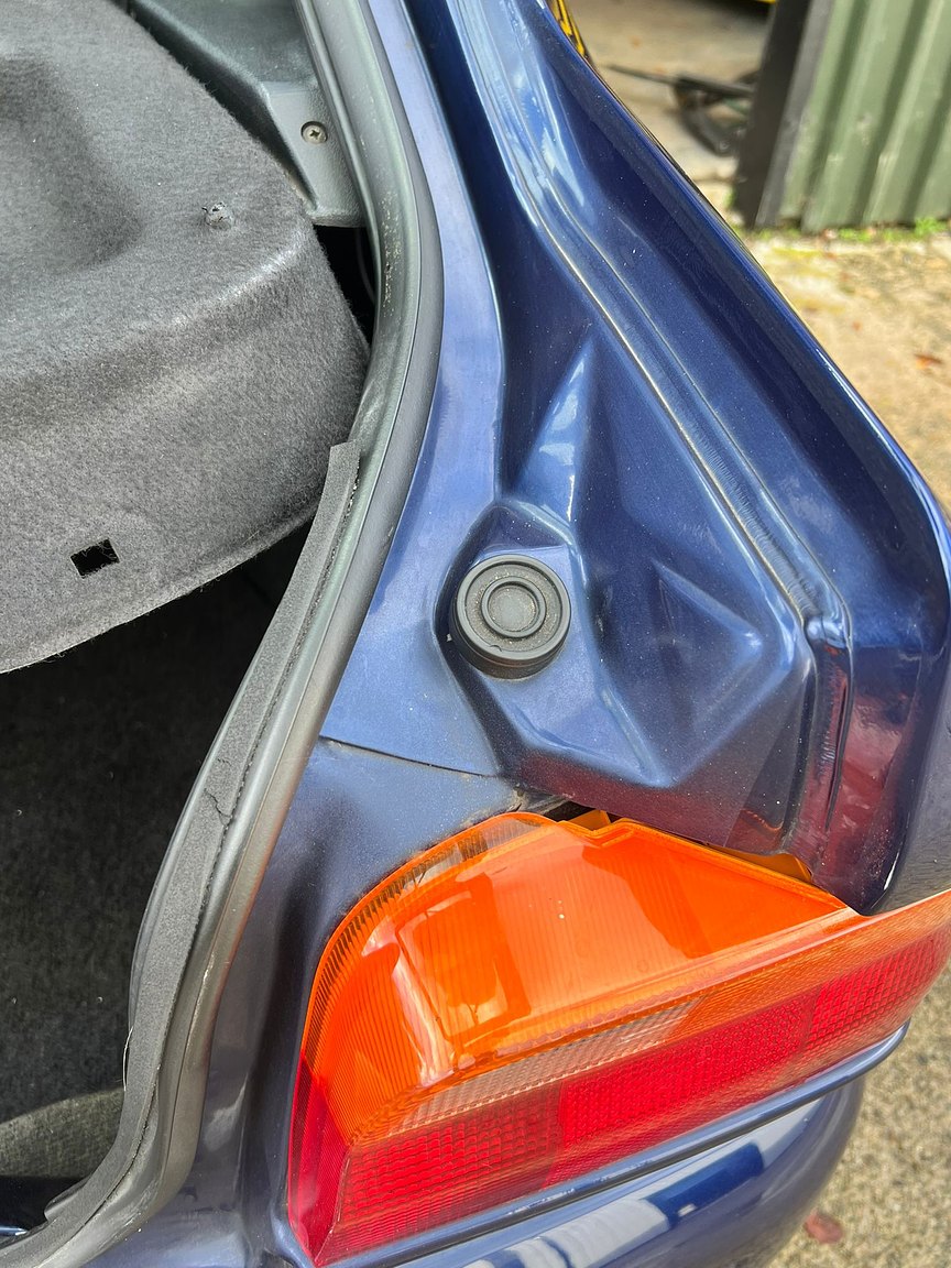 Interiörbild 1993 Ford Escort RS Cosworth "Big Turbo"