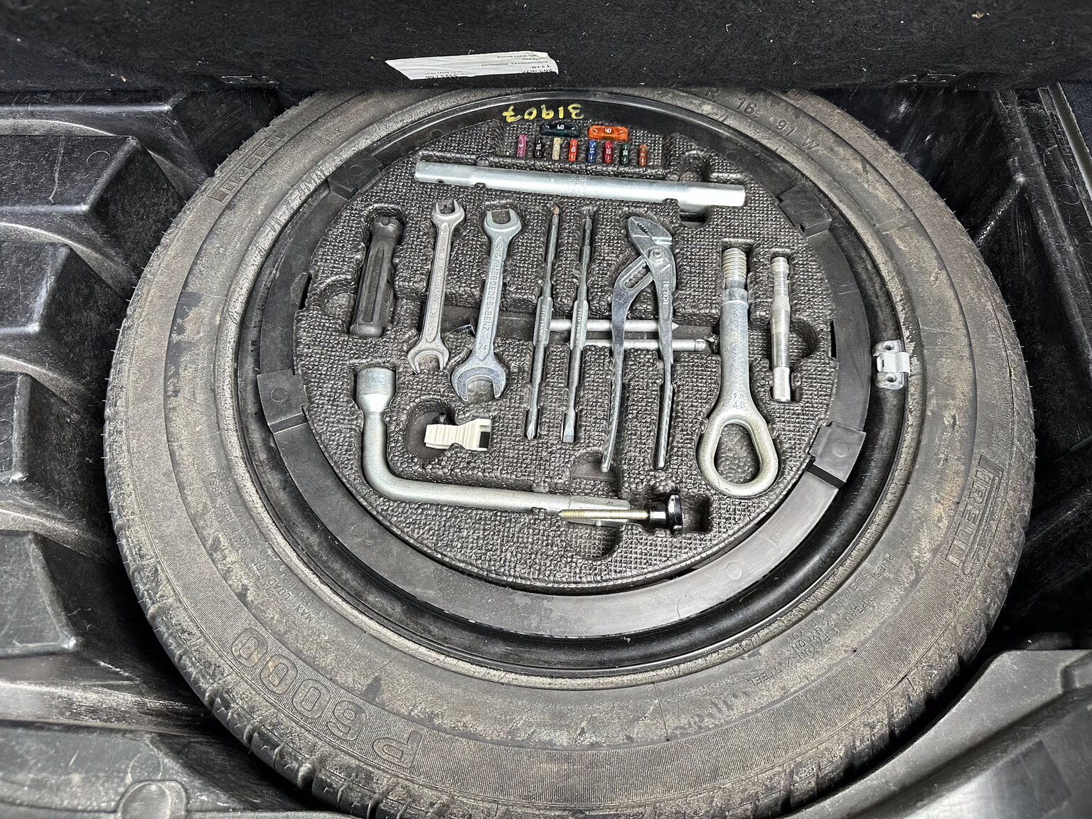 Interiörbild 2003 Mercedes CLK 500