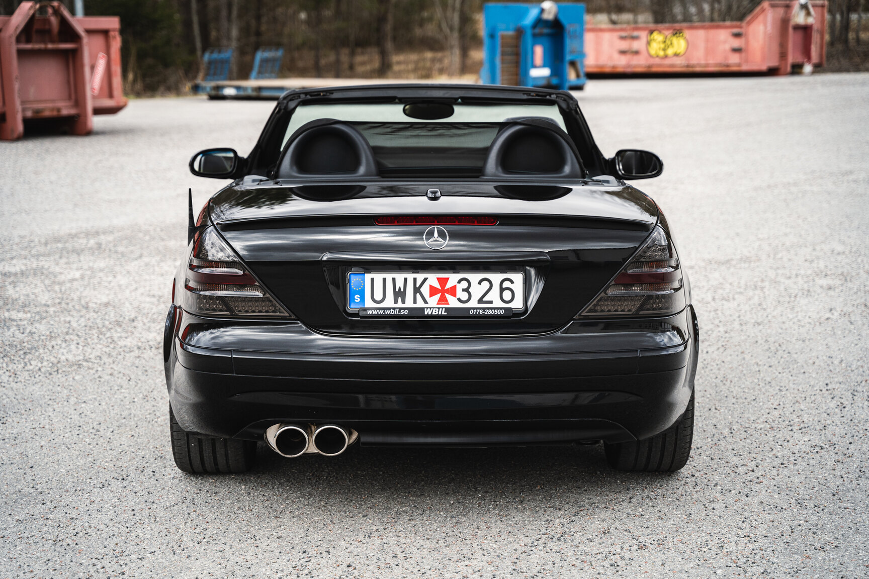 Exteriörbild på 2001 Mercedes-Benz SLK 32 AMG
