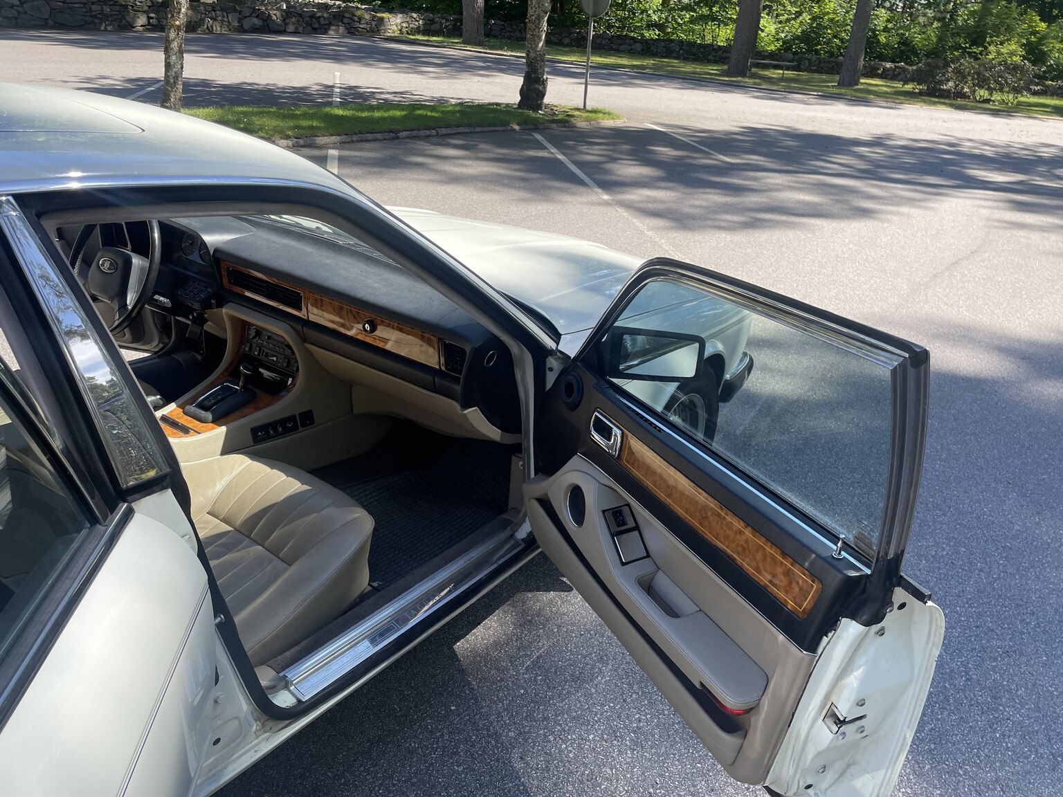 Interiörbild 1988 Jaguar XJ6 Sovereign
