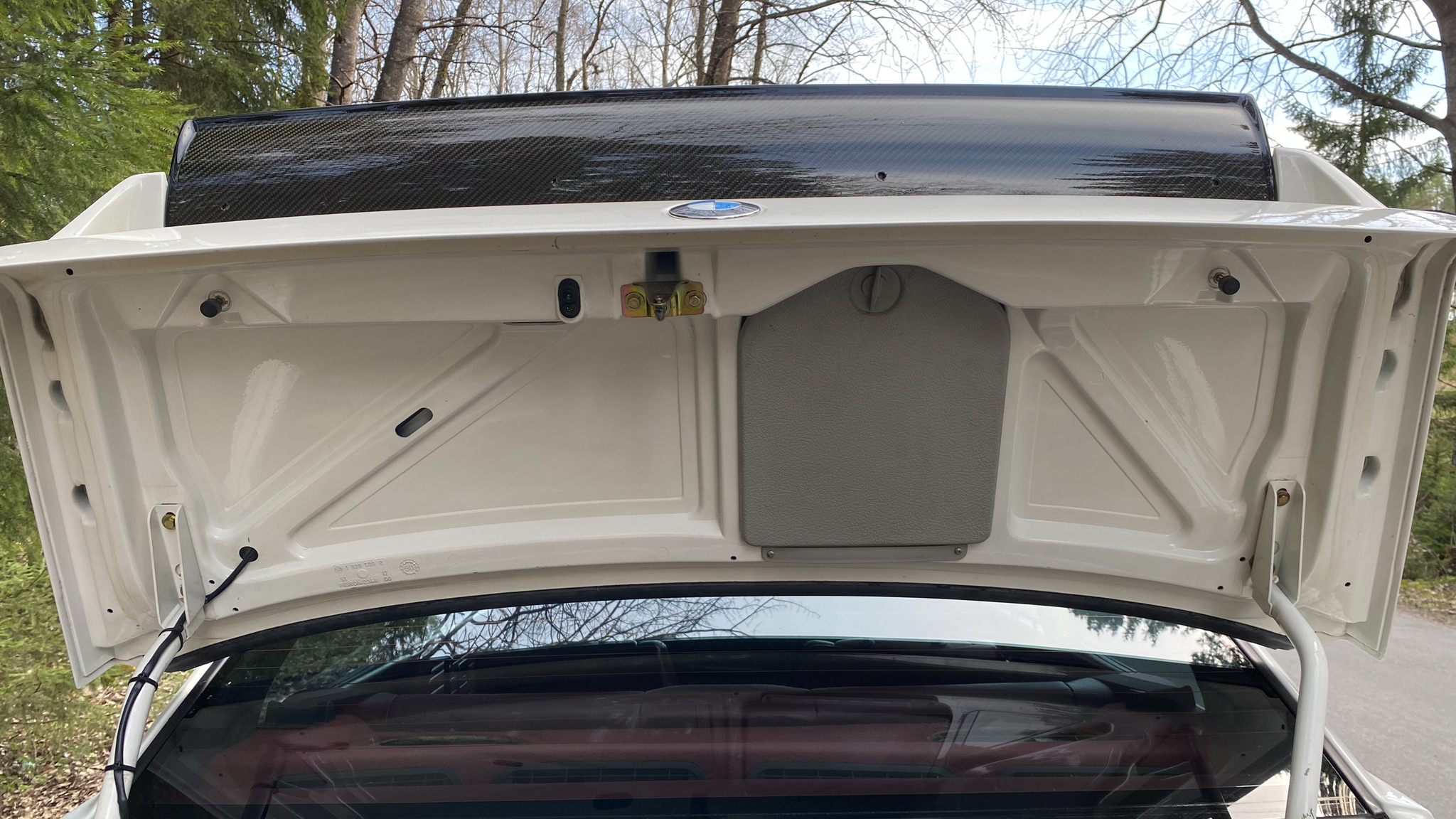 Innenraumfoto von 1990 BMW E30 M3 (34)