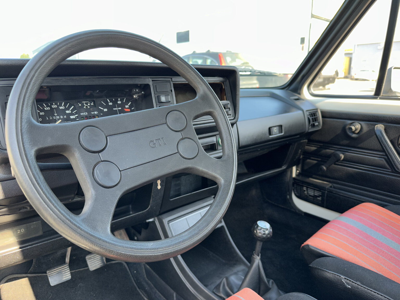 Interior image of 1983 Volkswagen Golf GTI