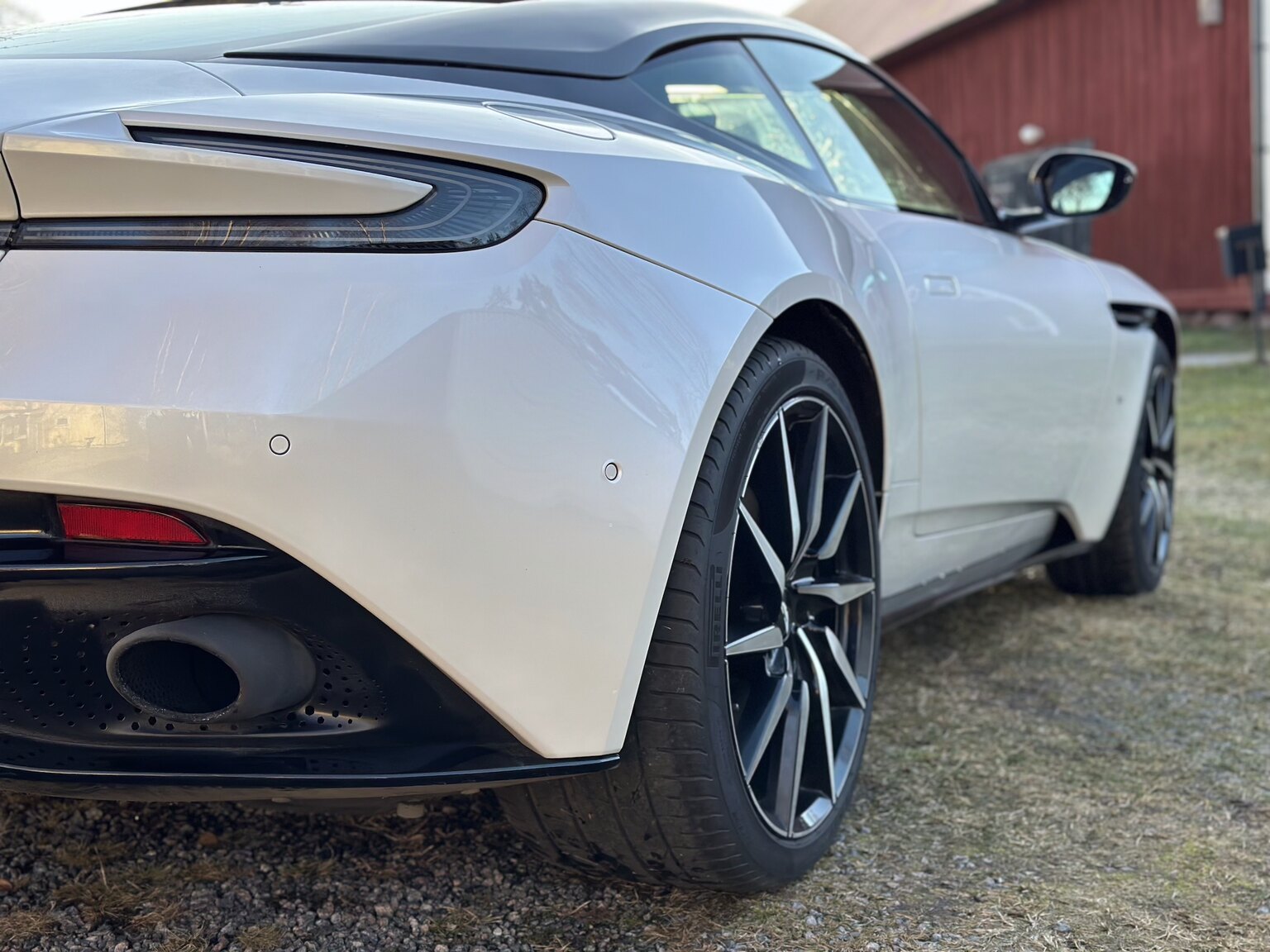 Exterior image of 2018 Aston Martin DB11