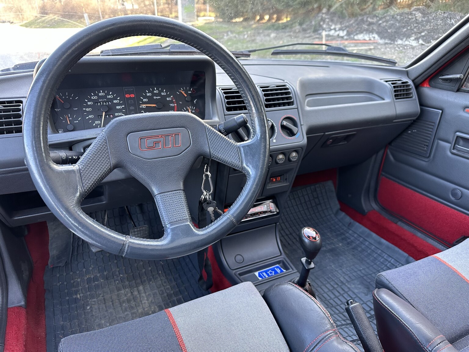 Interior image of 1989 Peugeot 205 GTI