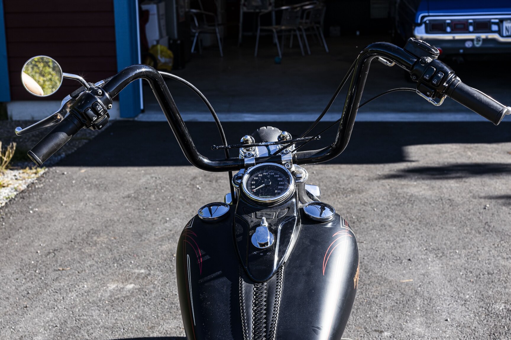 Exteriörbild på 2008 Harley-Davidson Cross Bones (custom)