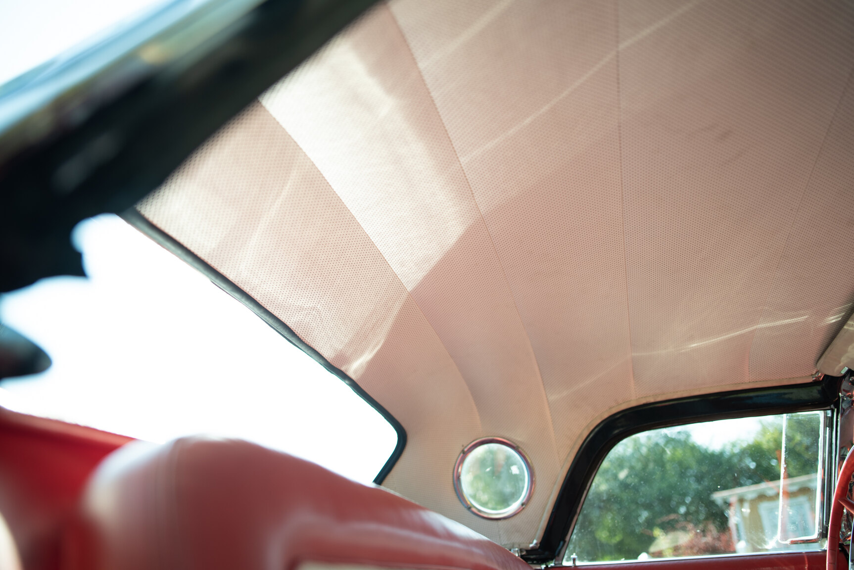 Interiörbild 1956 Ford Thunderbird