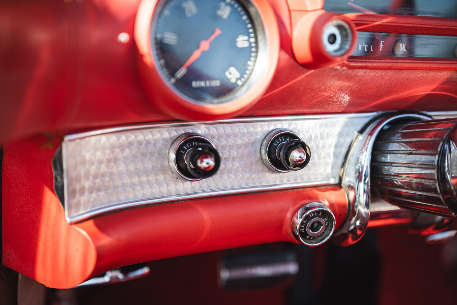 Interior image of 1956 Ford Thunderbird