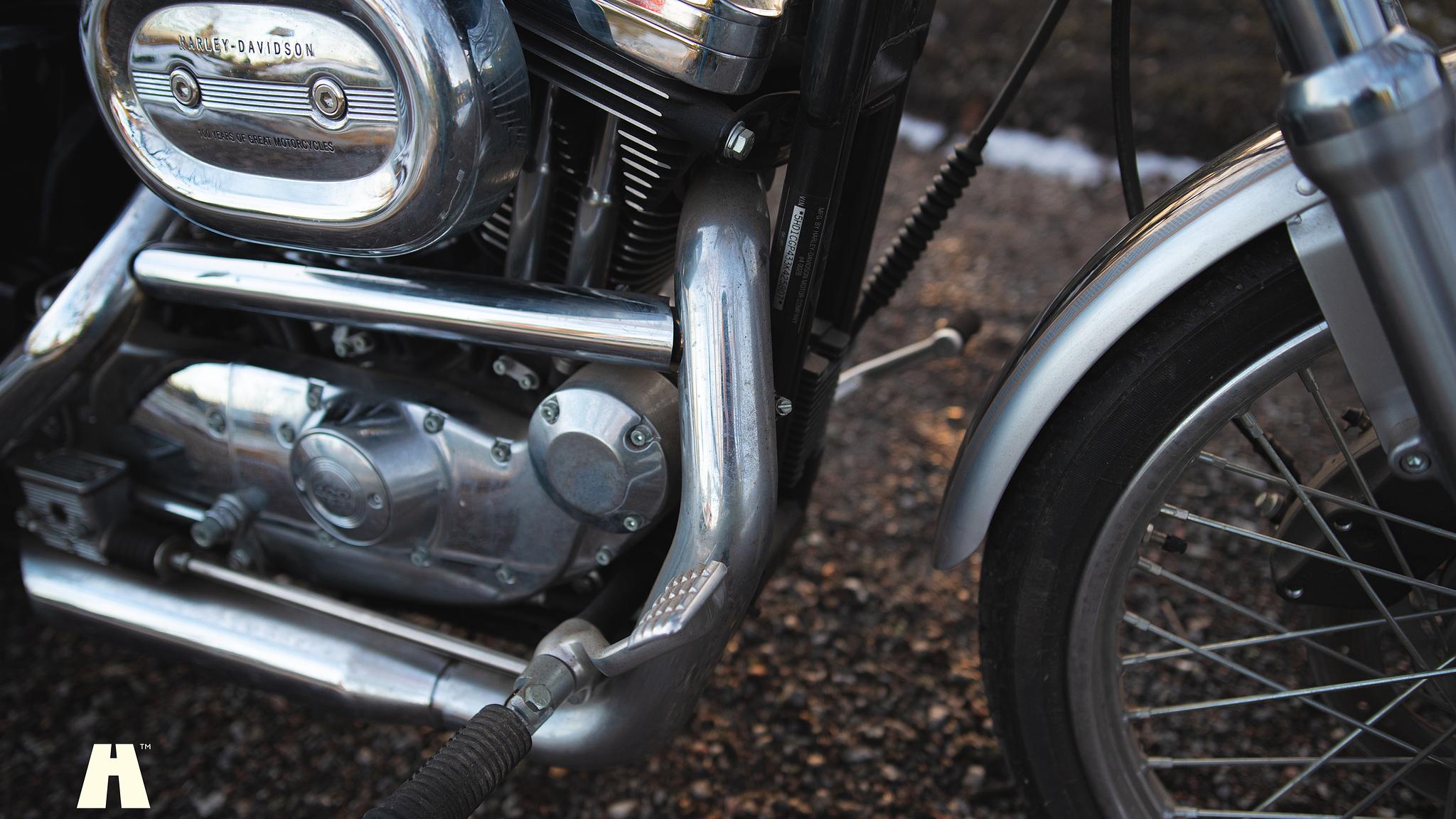 Image of 2003 Harley Davidson Sportster 1200C 100th Anniversary Edition mechanics