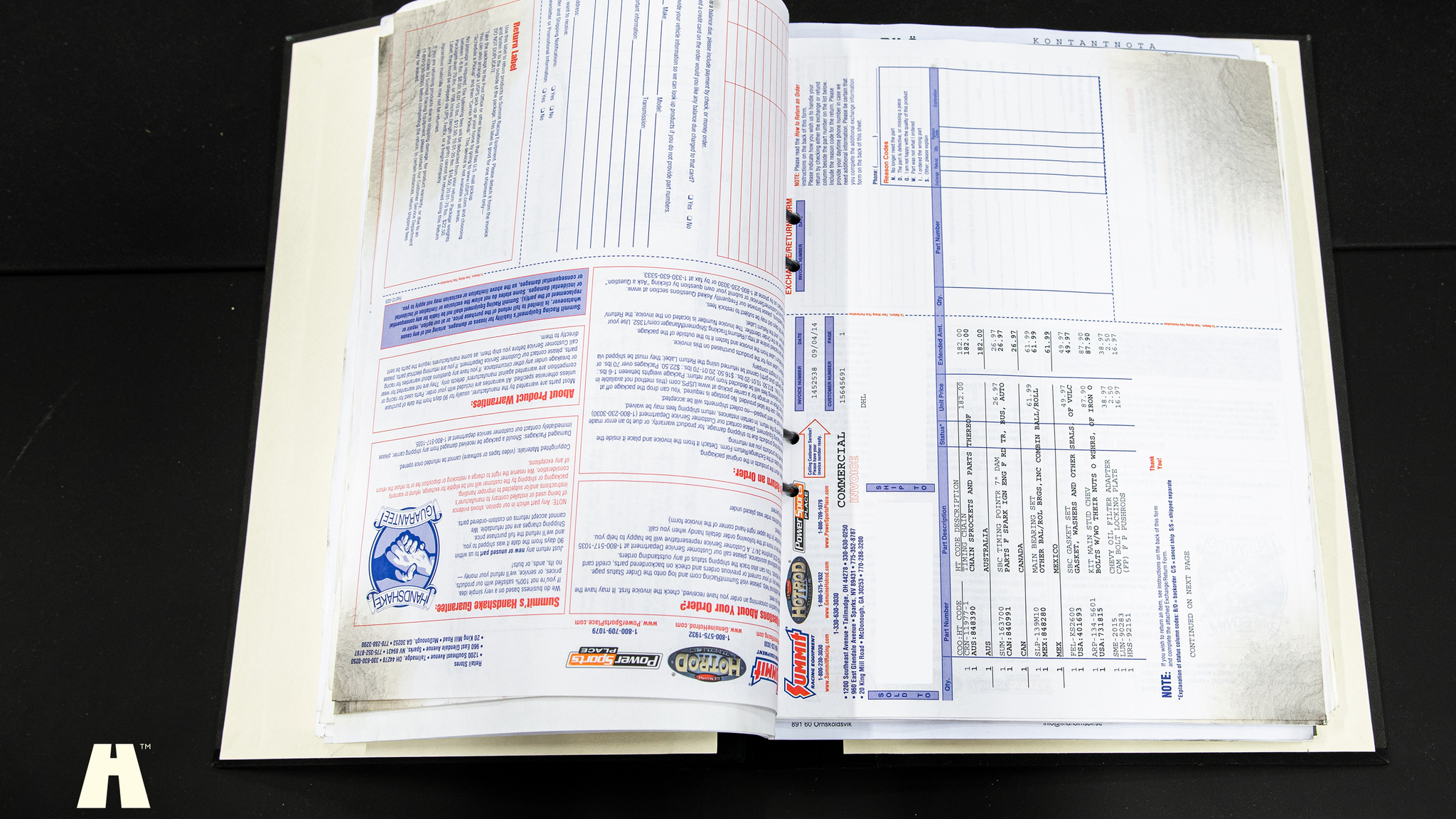 Documentation for 1968 Chevrolet Camaro Resto