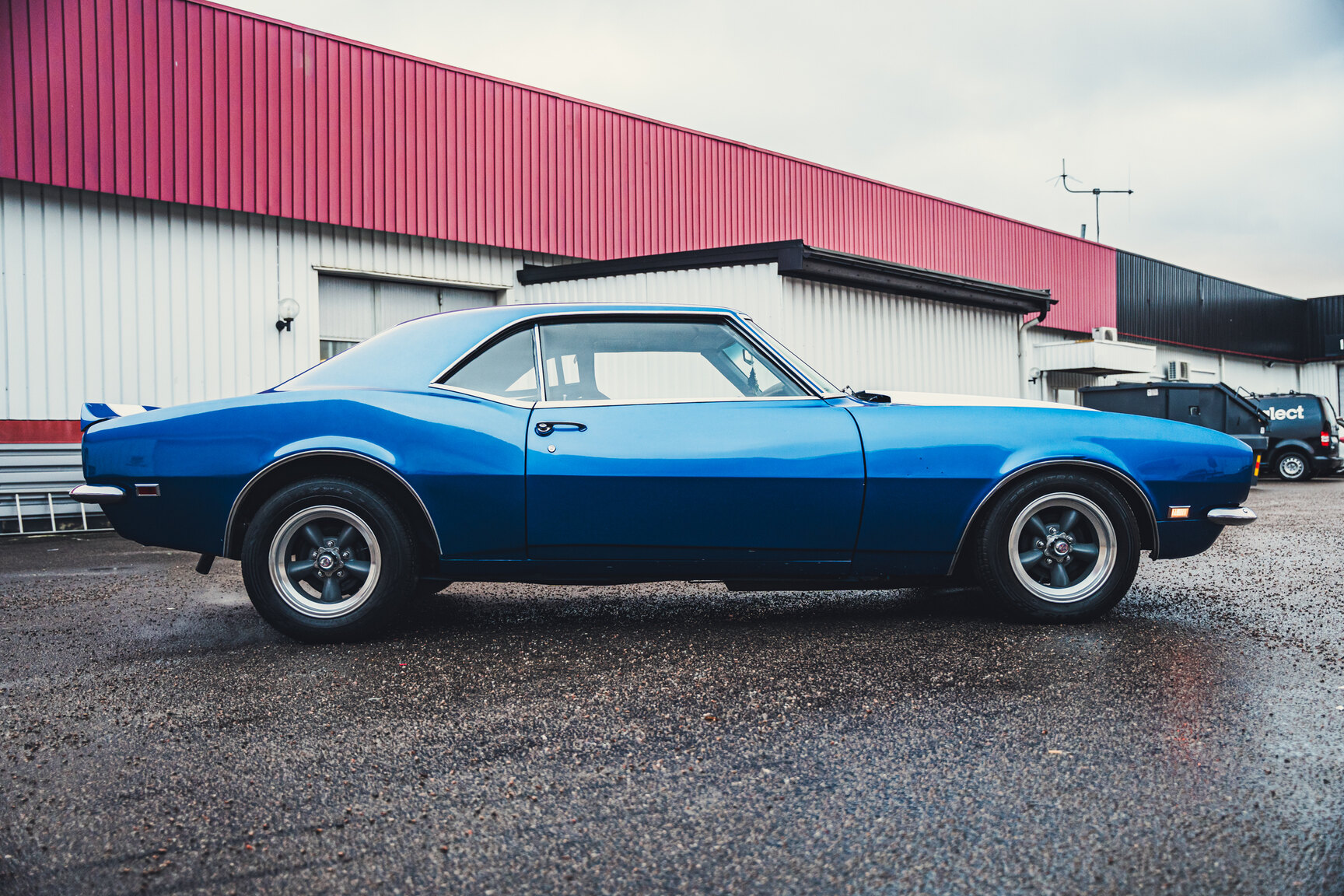 Exteriörbild på 1968 Chevrolet Camaro - Ett sista race