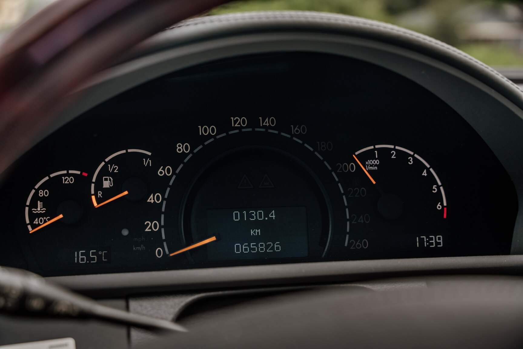 Interiörbild 2002 Mercedes-Benz CL 600