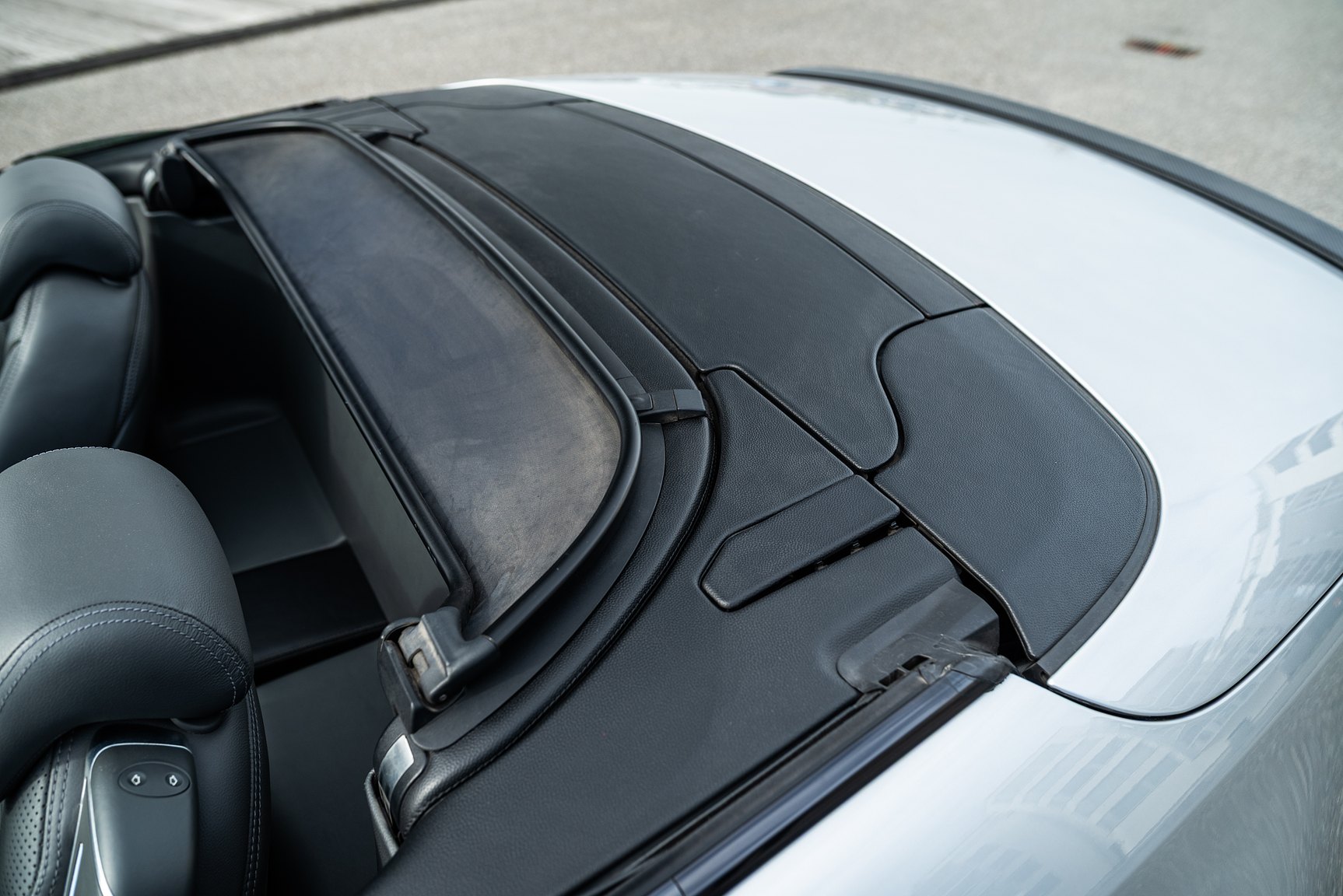 Exterior image of 2002 Mercedes SL 55 AMG